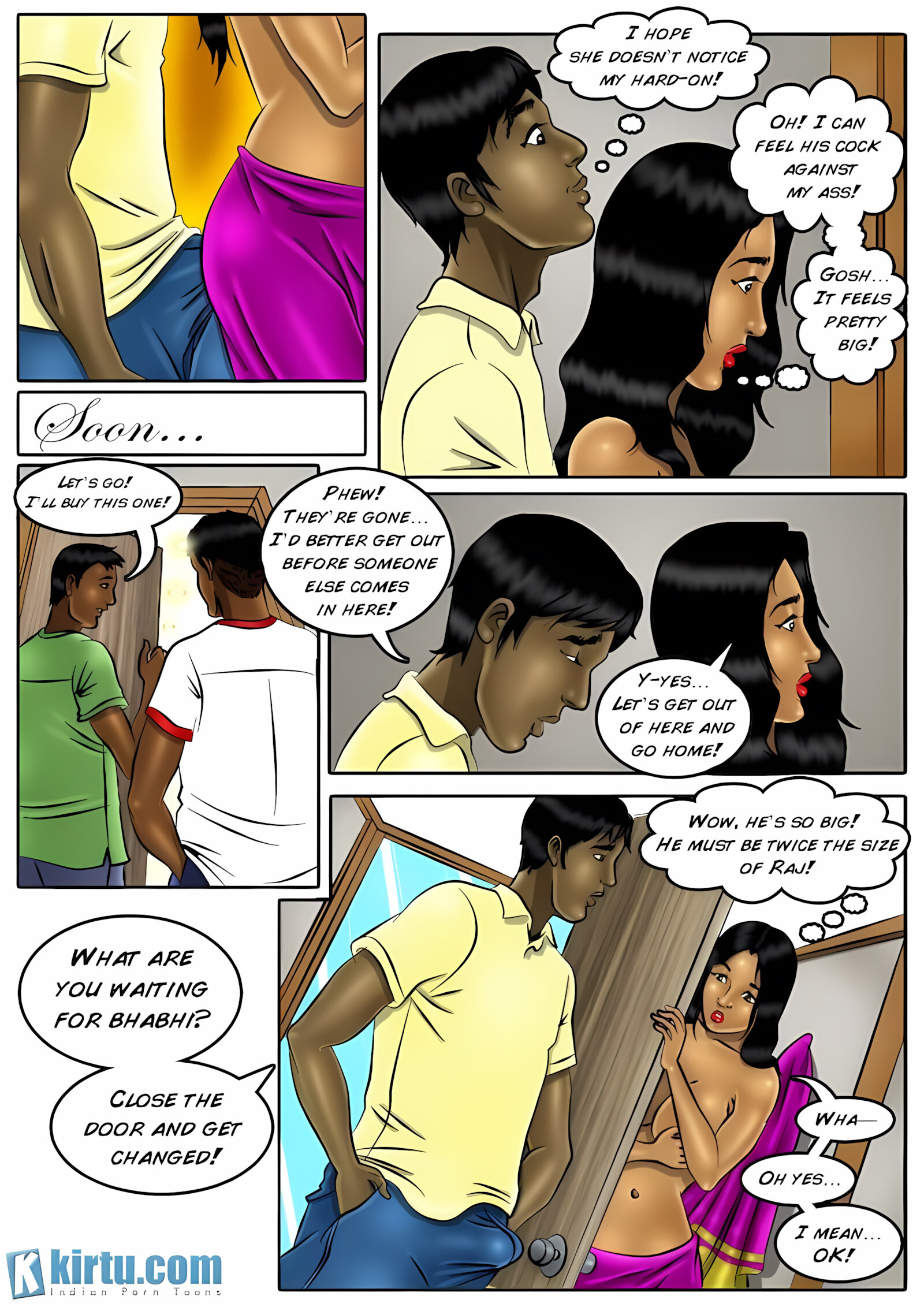 XXX Apartments [Kirtu], XXX Apartments - A Good bhabhi cares for her Devar - Chapter 1, page 20 of 34