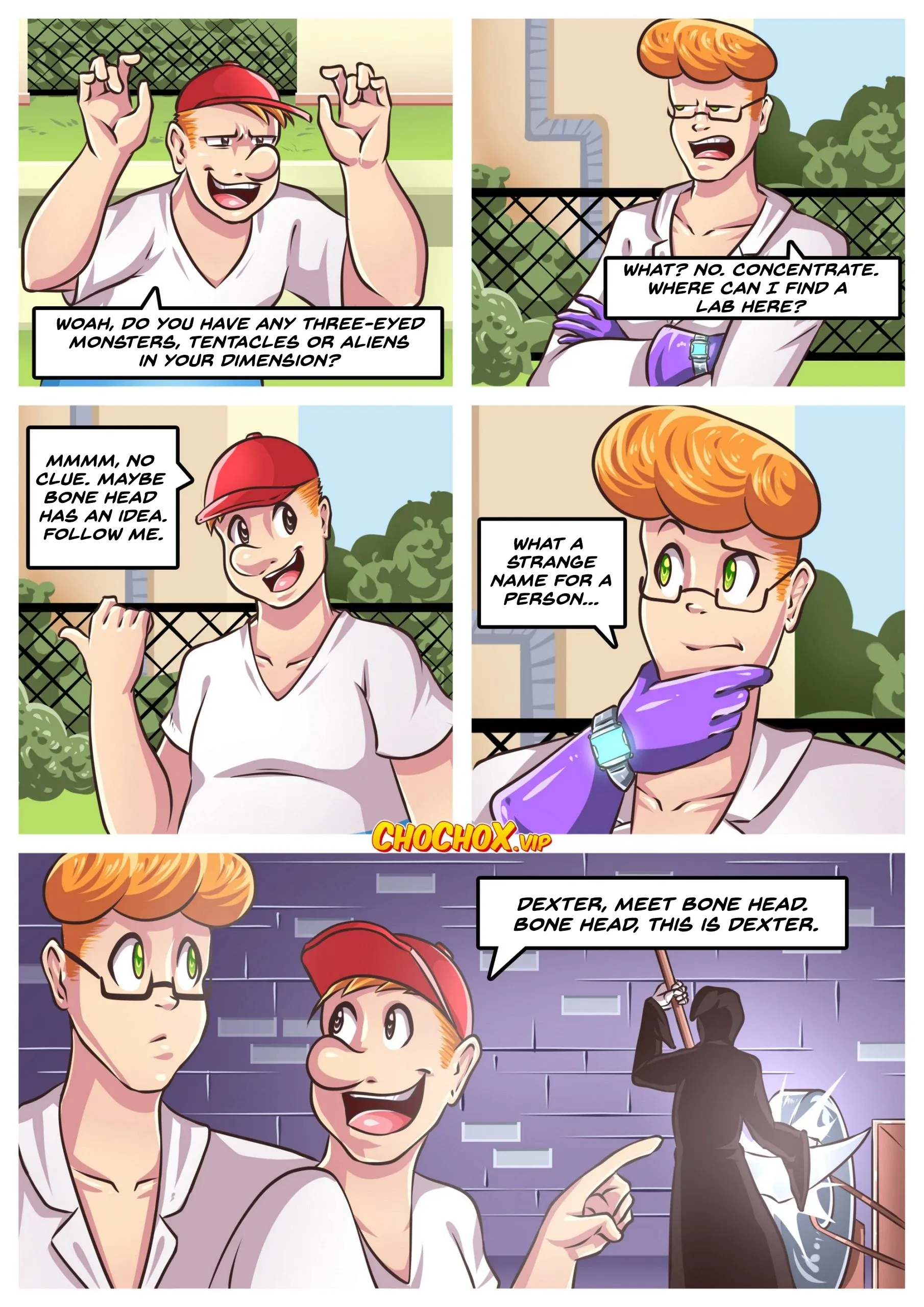 Between Dimensions [Crock Comix], Between Dimensions (Dexter’s Laboratory) [Crock Comix], page 24 of 39