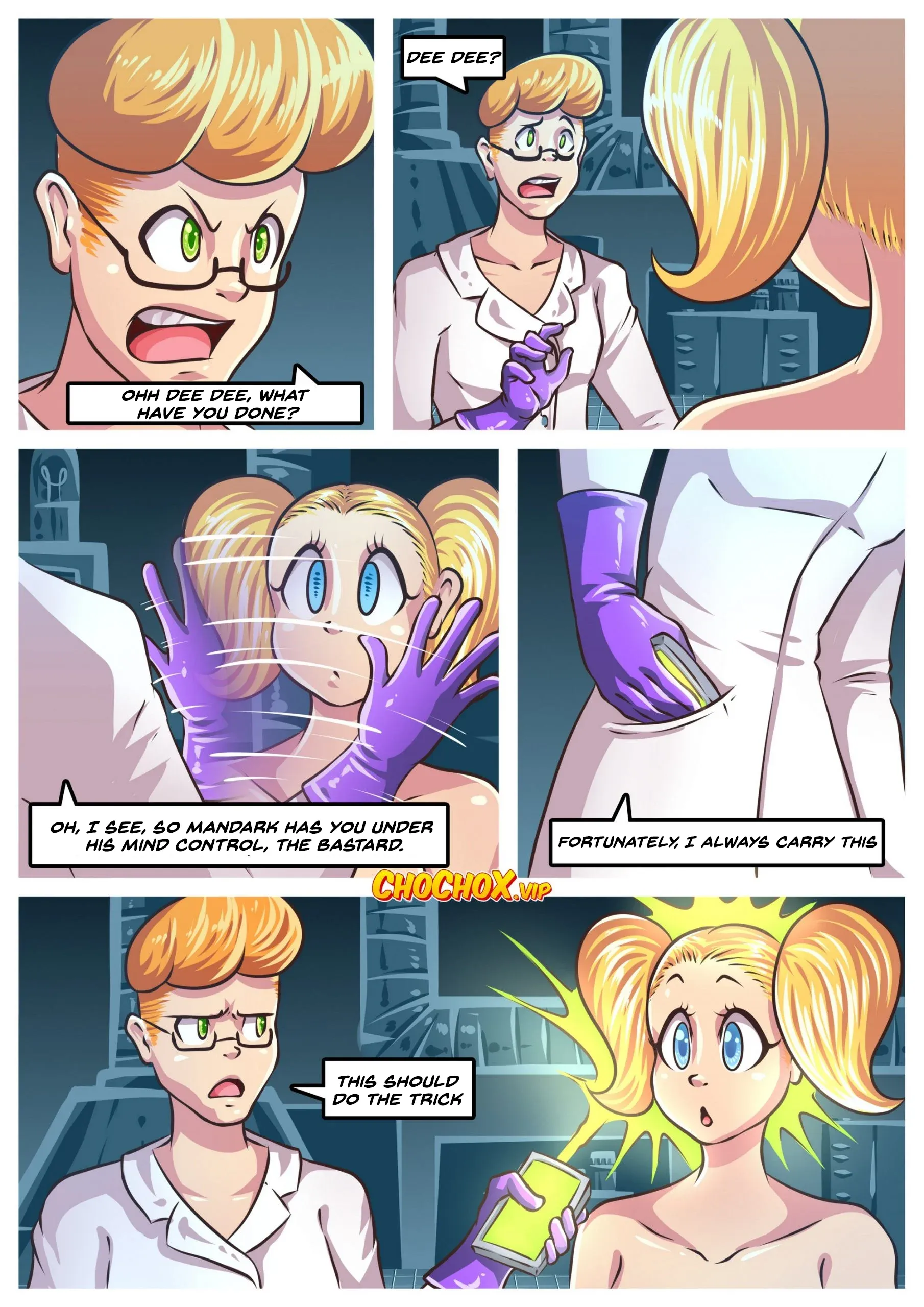 Between Dimensions [Crock Comix], Between Dimensions (Dexter’s Laboratory) [Crock Comix], page 9 of 39
