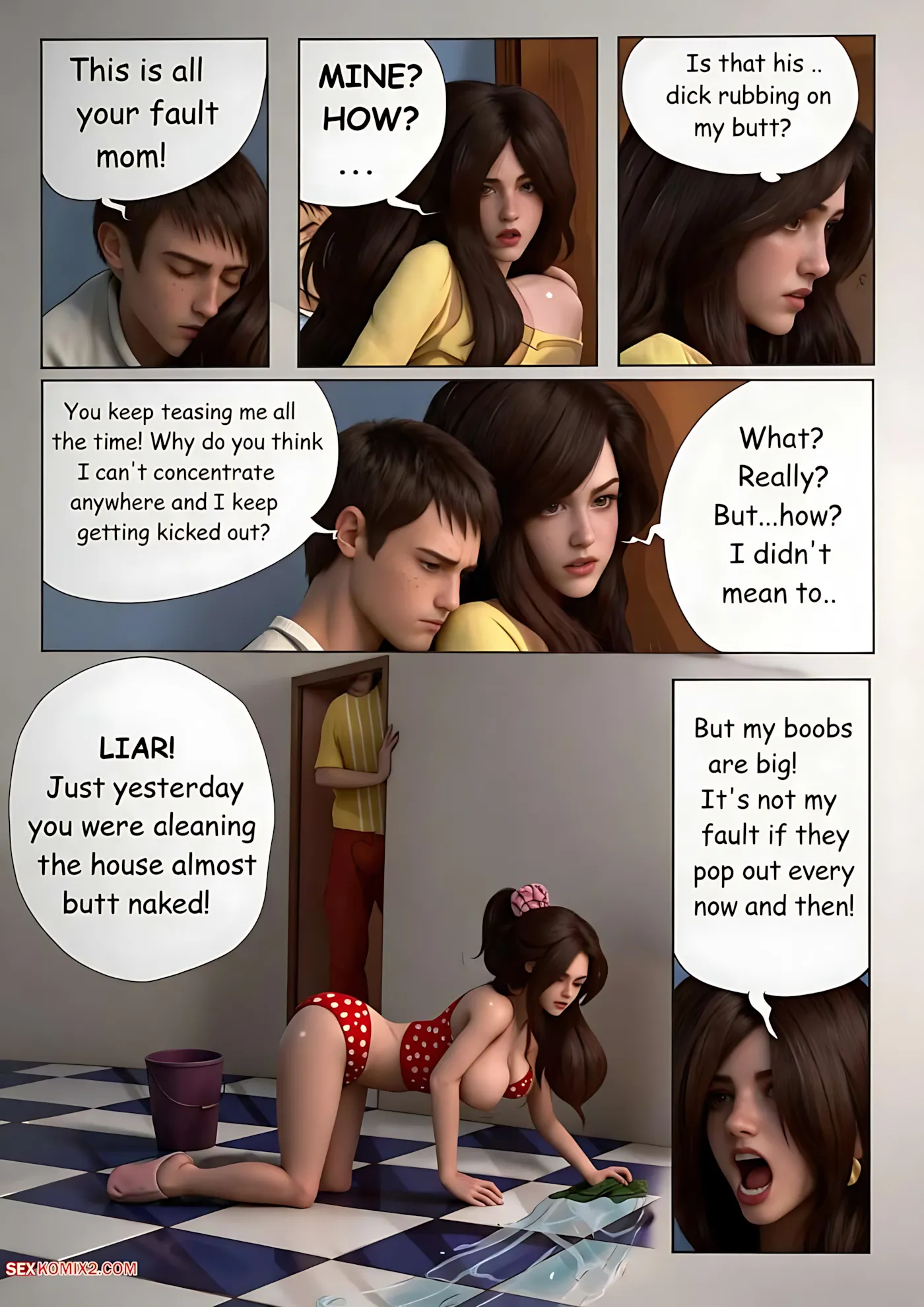 Big Ass – Milftoon [AI], 1. Big Ass - Chapter 1 [AI Milftoon], page 4 of 15