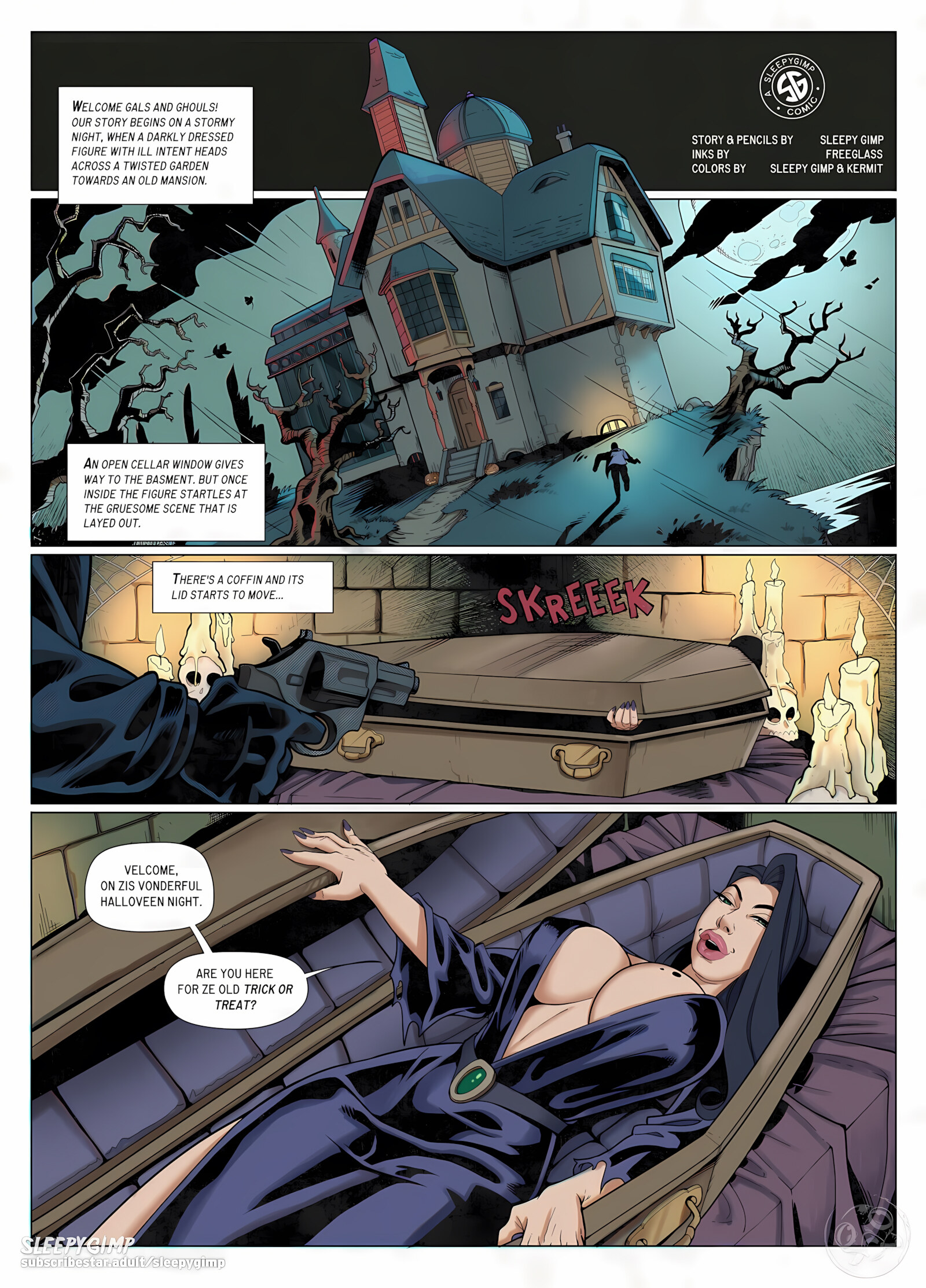 Brood of Evil [SleepyGimp], Brood of Evil, page 1 of 10