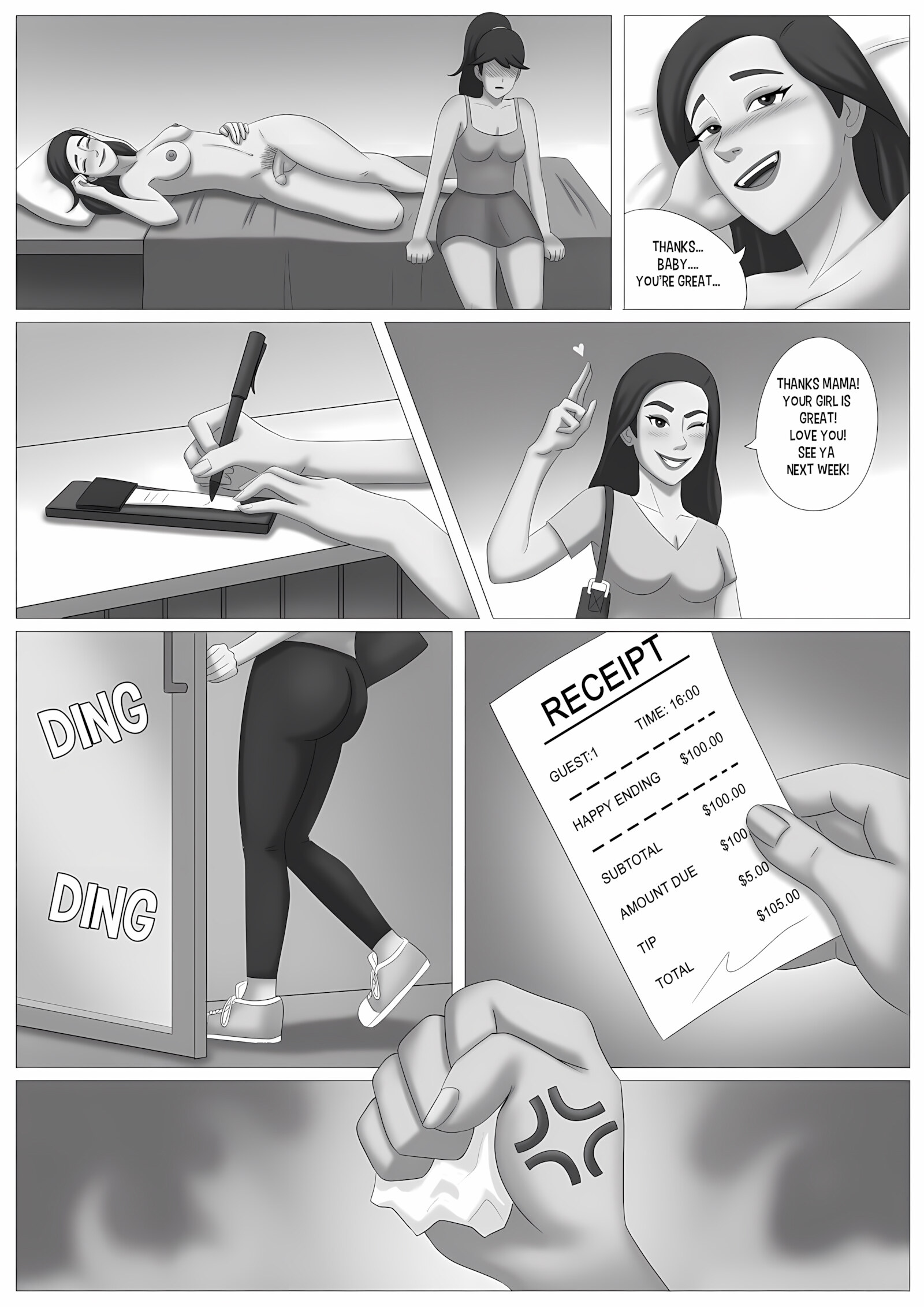 Candy Milk [Agent Red Girl], Candy Milk, page 8 of 8
