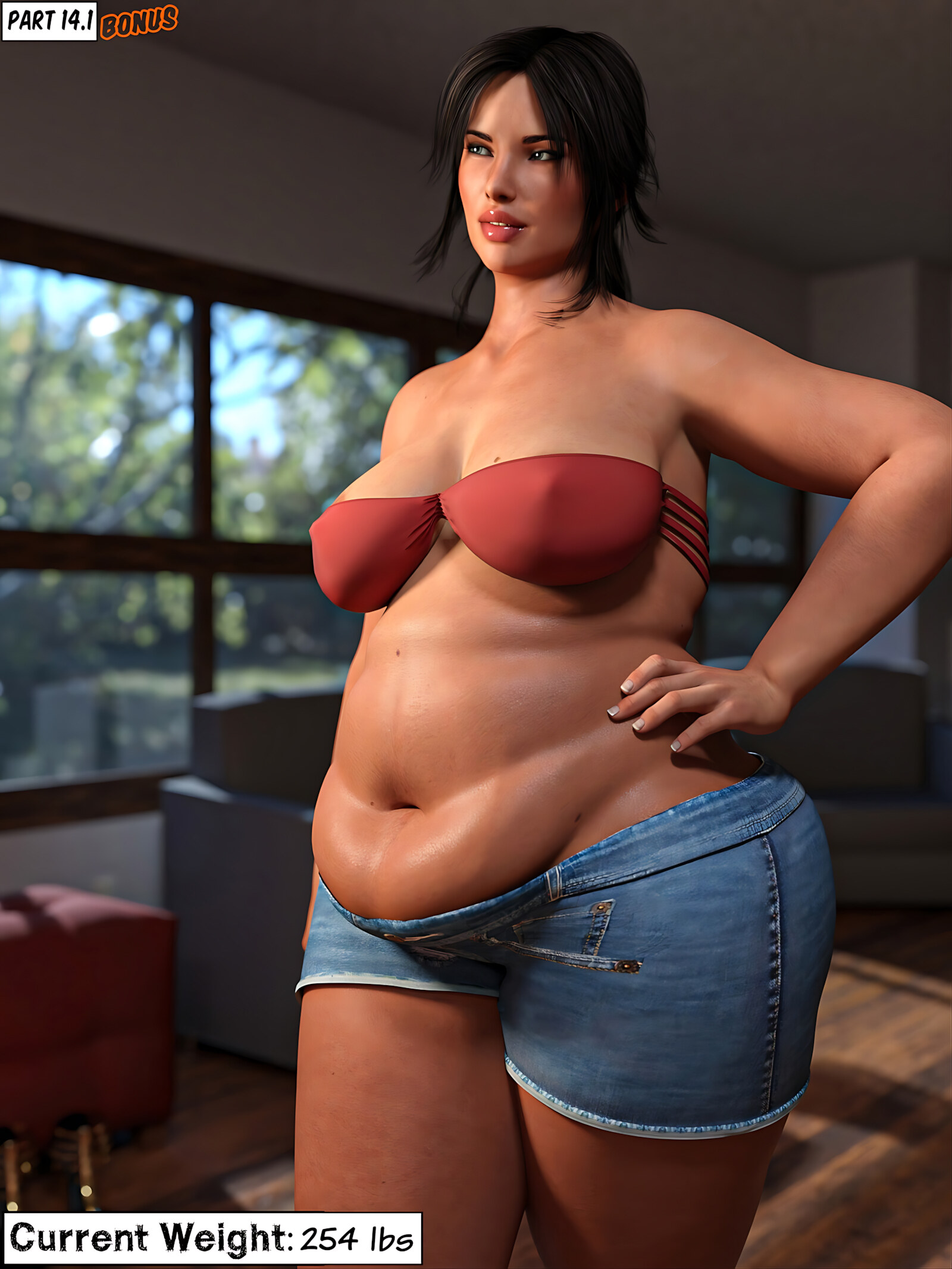 Caroline Putting Weight [TheLustLord], Caroline Putting Weight, page 38 of 119