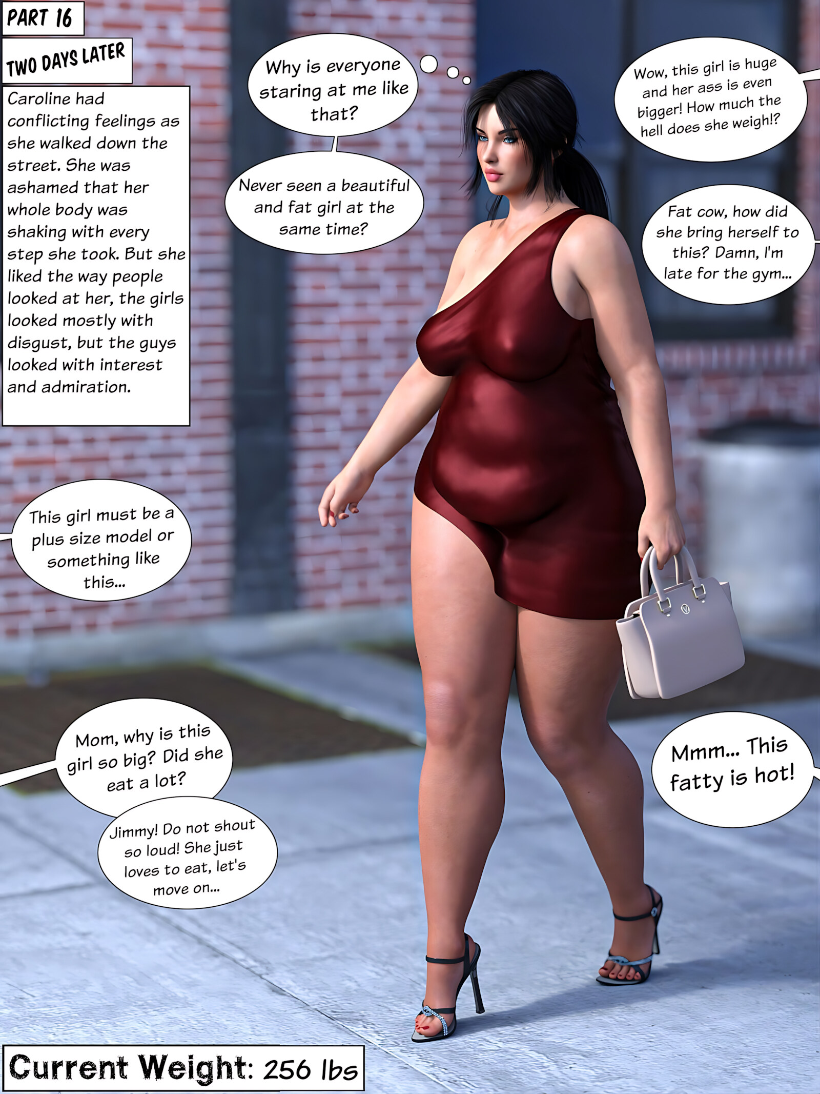 Caroline Putting Weight [TheLustLord], Caroline Putting Weight, page 46 of 119
