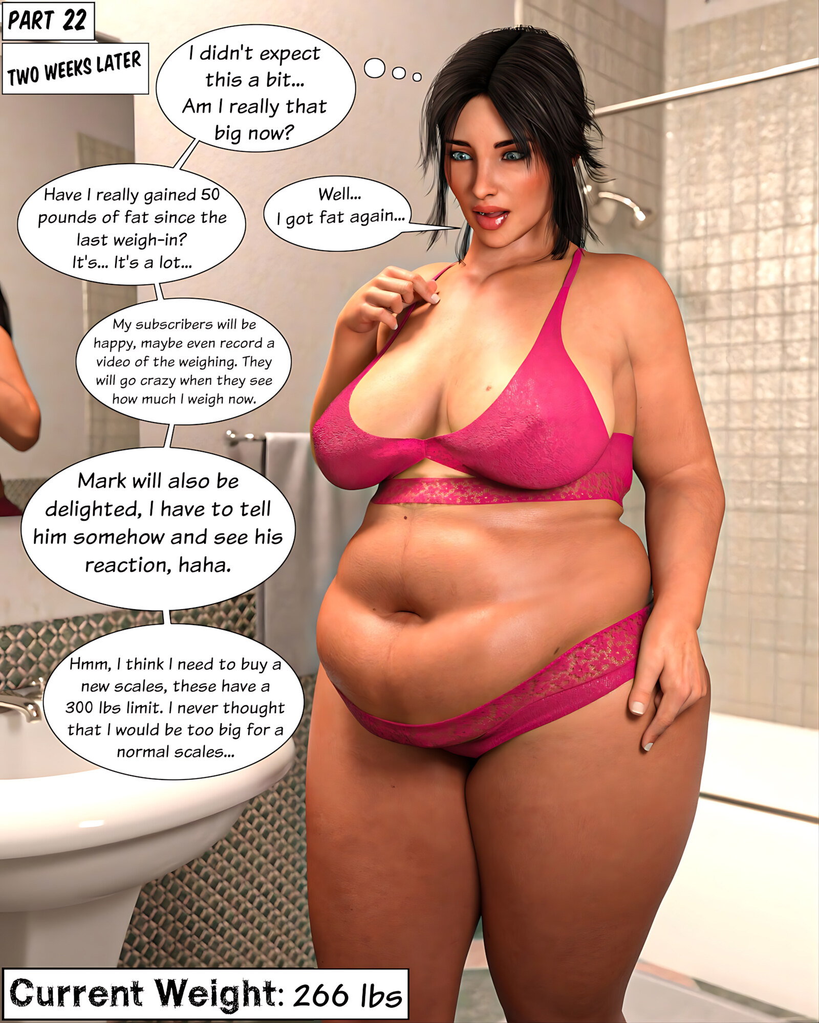 Caroline Putting Weight [TheLustLord], Caroline Putting Weight, page 55 of 119