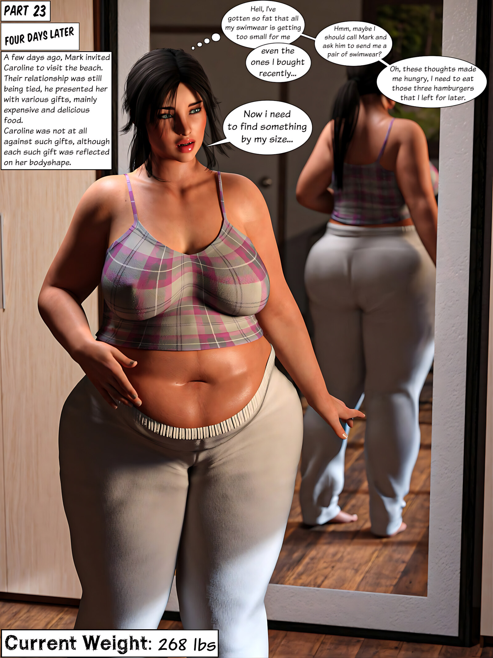 Caroline Putting Weight [TheLustLord], Caroline Putting Weight, page 60 of 119