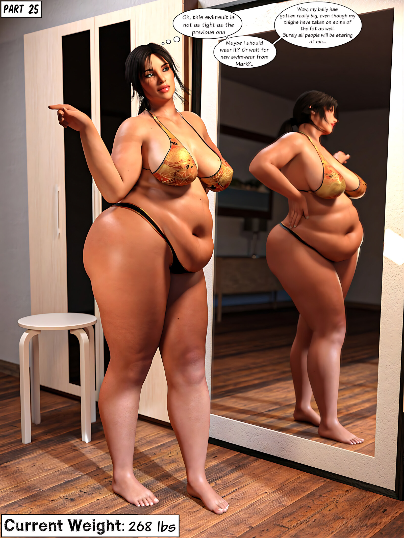 Caroline Putting Weight [TheLustLord], Caroline Putting Weight, page 64 of 119