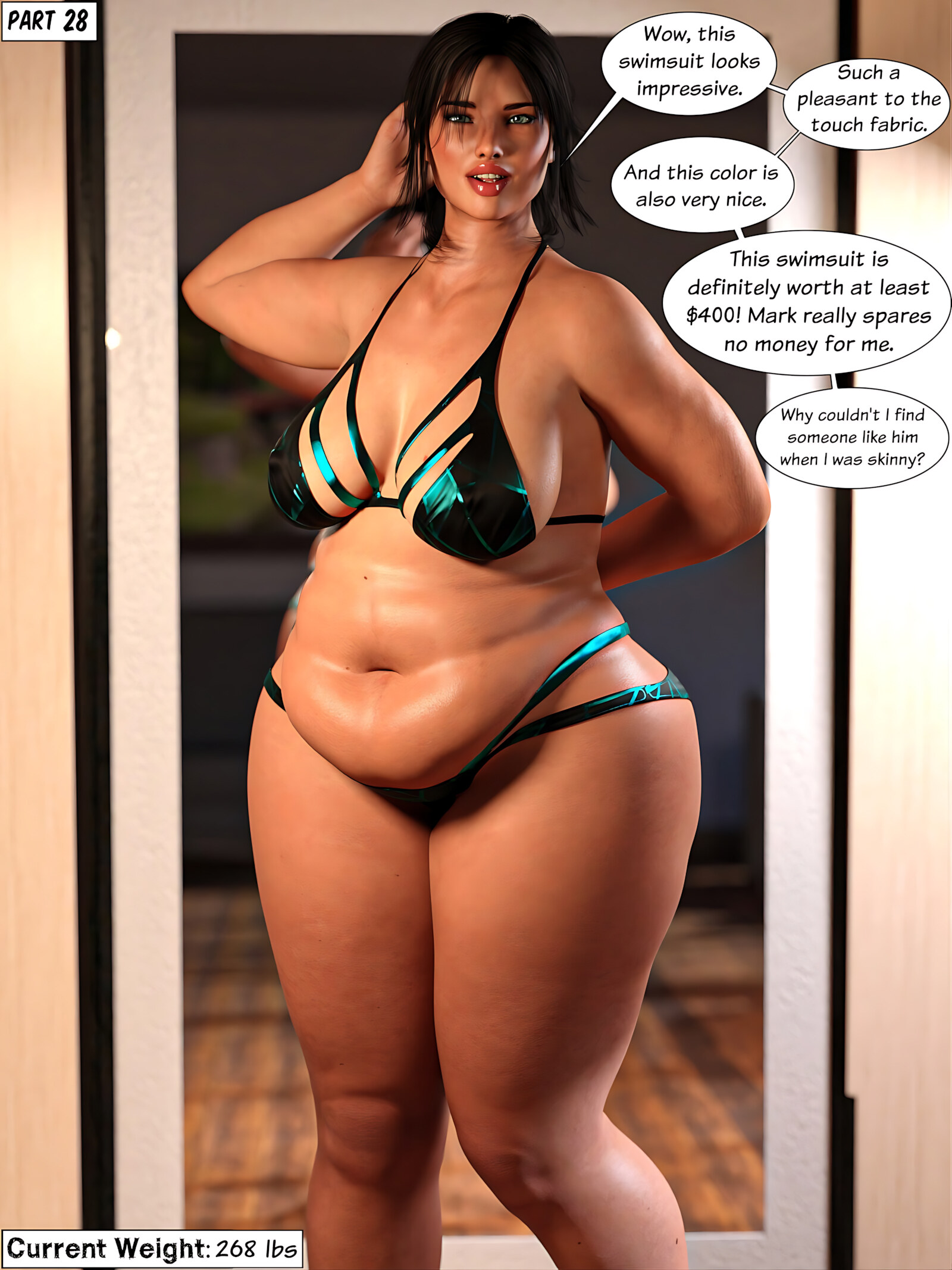 Caroline Putting Weight [TheLustLord], Caroline Putting Weight, page 70 of 119