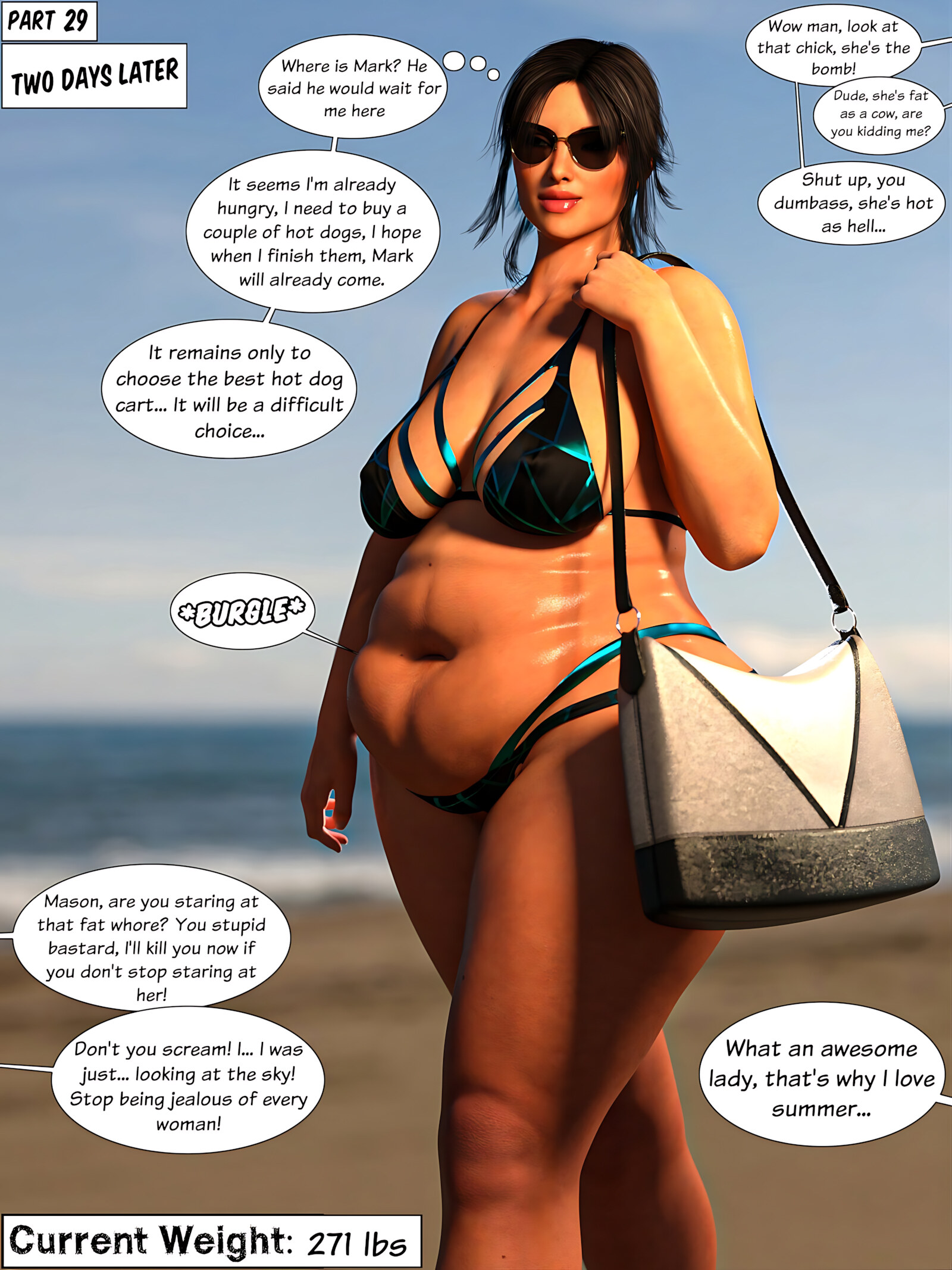 Caroline Putting Weight [TheLustLord], Caroline Putting Weight, page 75 of 119