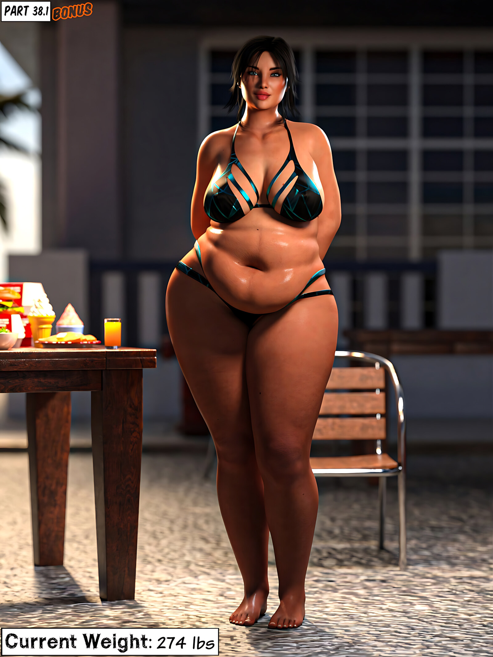 Caroline Putting Weight [TheLustLord], Caroline Putting Weight, page 98 of 119