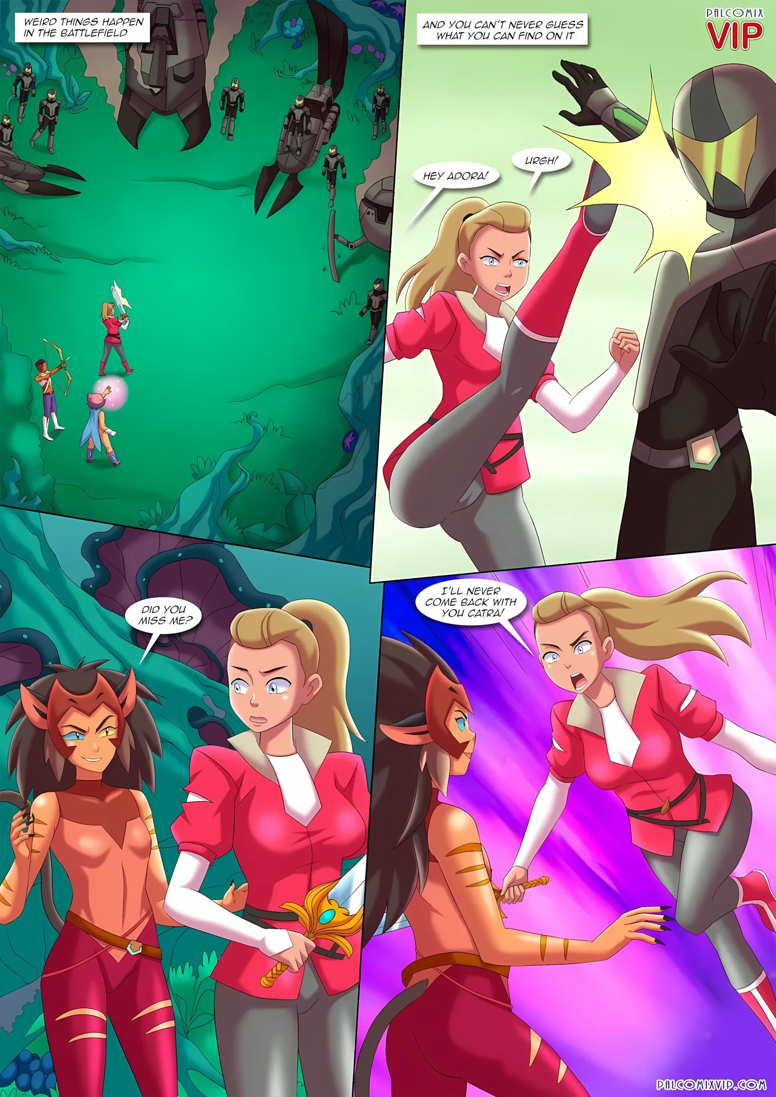 Cat’s In The Bag (She-Ra And The Princesses Of Power) [Palcomix], 1 . Cat's In The Bag - (She-Ra And The Princesses Of Power) [Palcomix], page 2 of 18