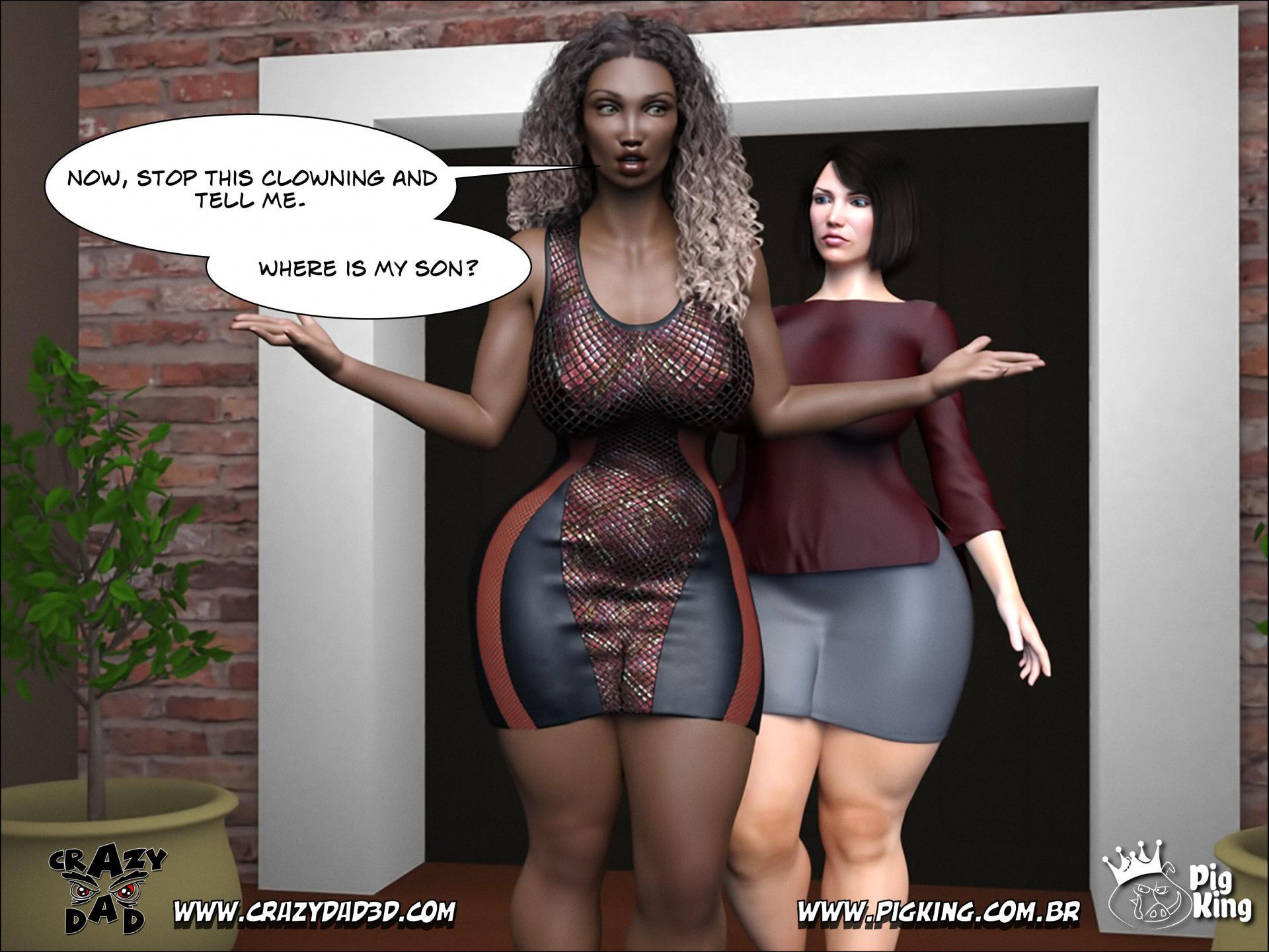 Charles’s Mother – Ophelia [CrazyDad3D , PigKing ], Charles’s Mother – Ophelia, page 8 of 49