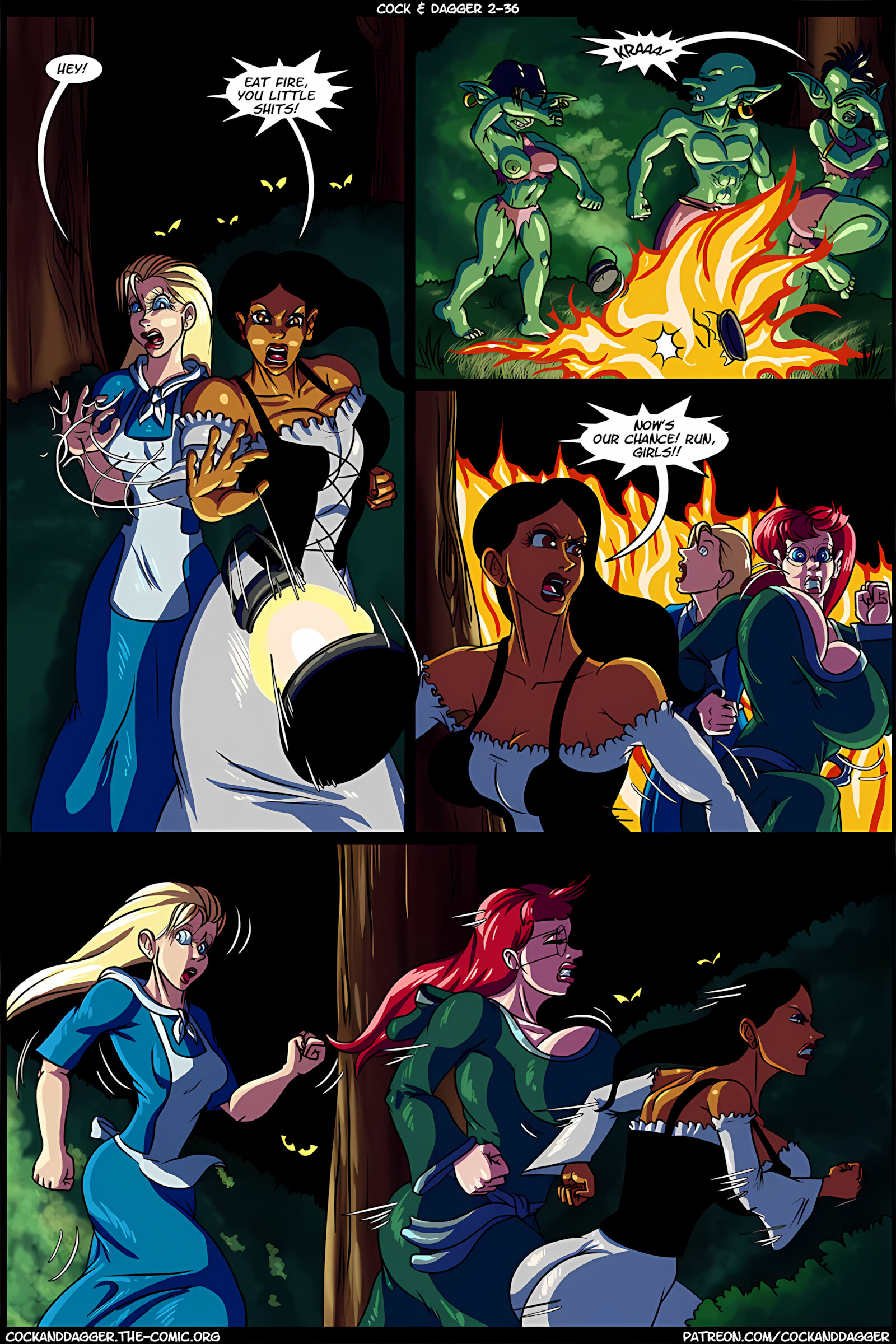 Cock & Dagger [Transmorpher D.D.S.], Cock & Dagger 2, page 2 of 38