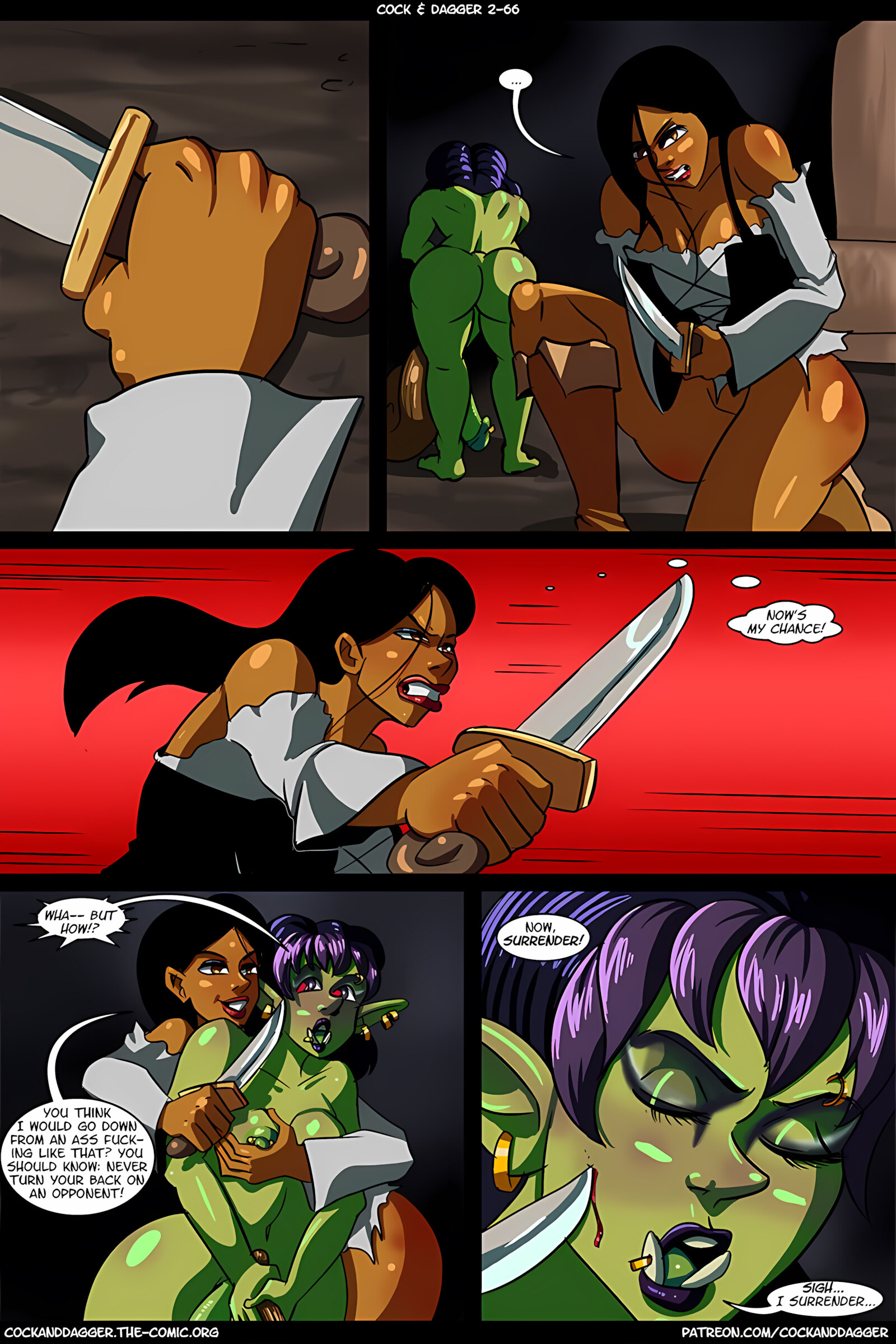 Cock & Dagger [Transmorpher D.D.S.], Cock & Dagger 2, page 32 of 38