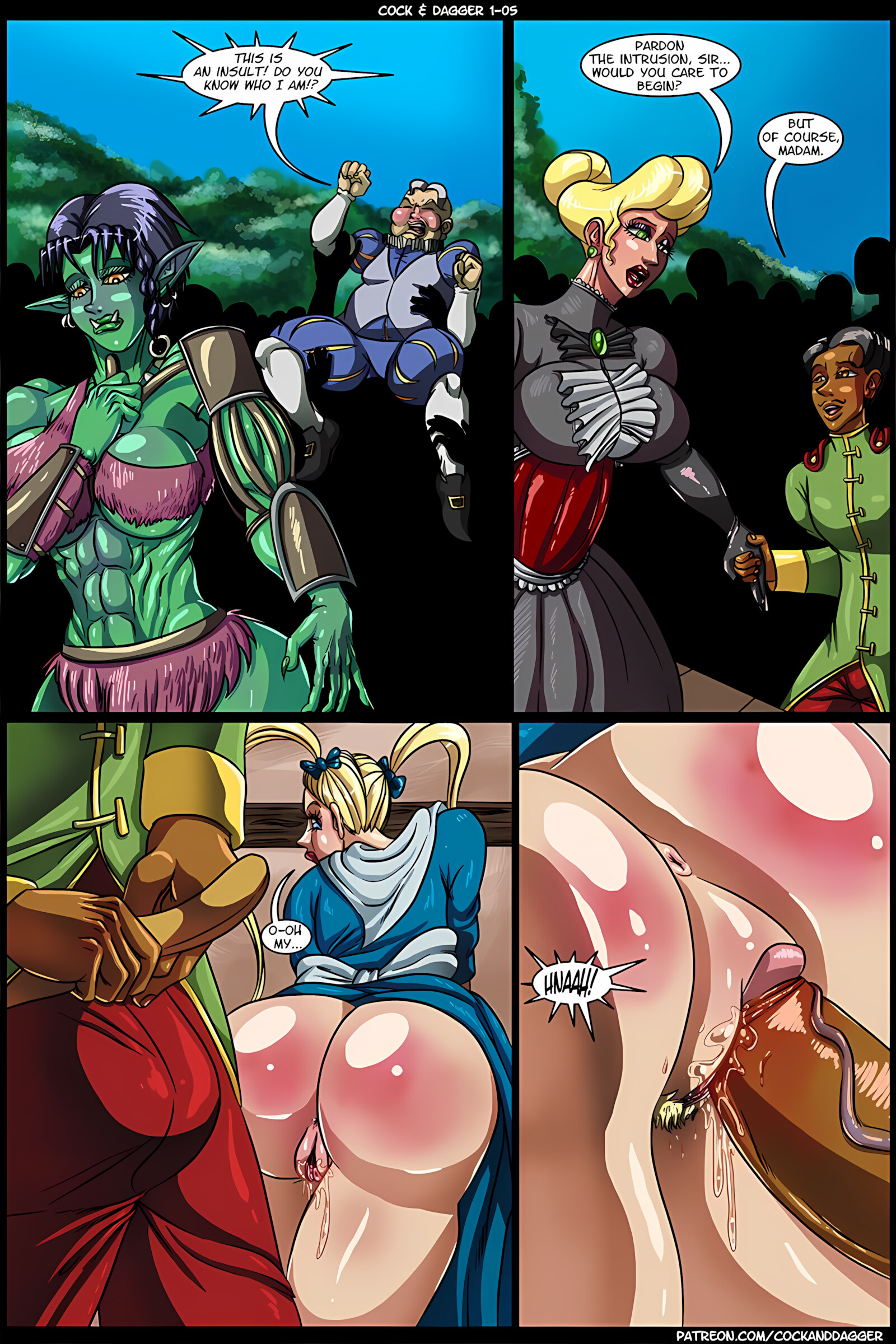 Cock & Dagger [Transmorpher D.D.S.], Cock & Dagger 1, page 6 of 36