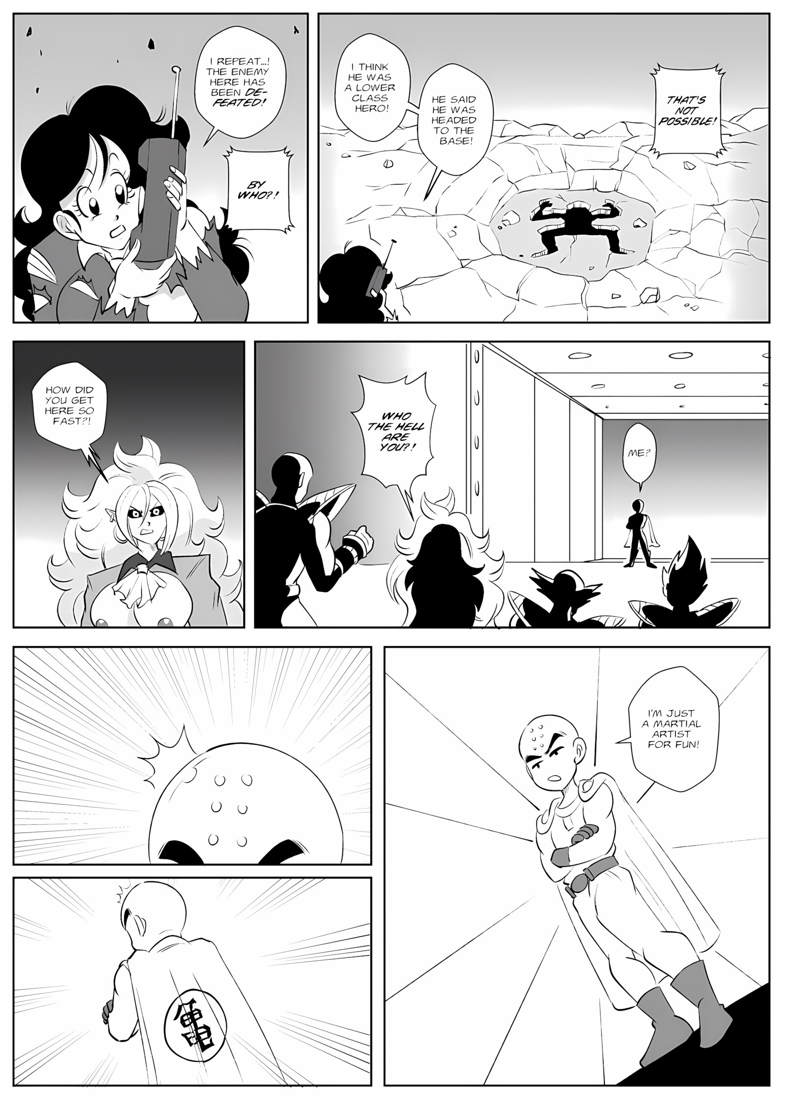 Control Room – Invasion (Dragon Ball Z) [FunsexyDB], Control Room - Invasion (Dragon Ball Z), page 13 of 19