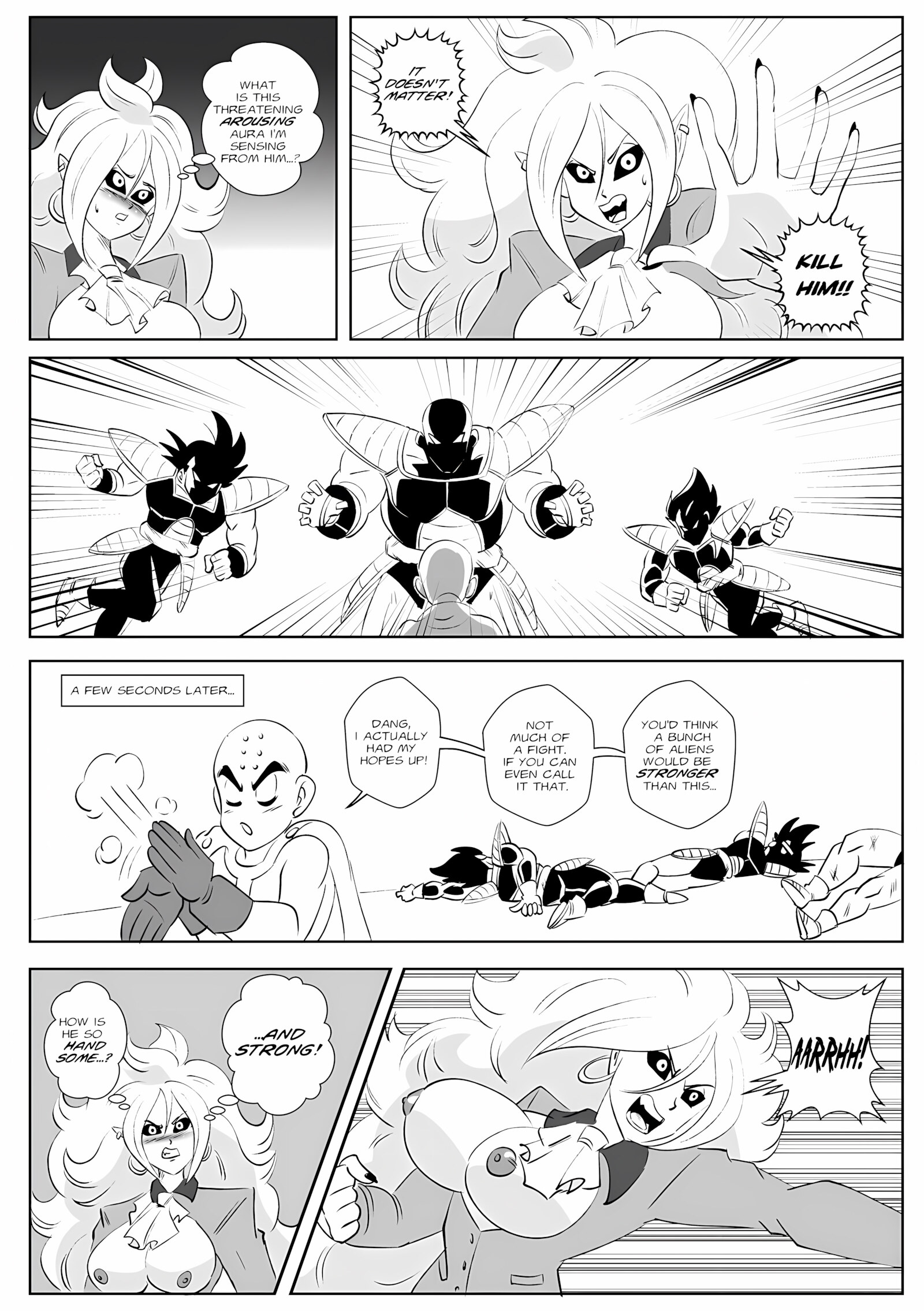 Control Room – Invasion (Dragon Ball Z) [FunsexyDB], Control Room - Invasion (Dragon Ball Z), page 14 of 19