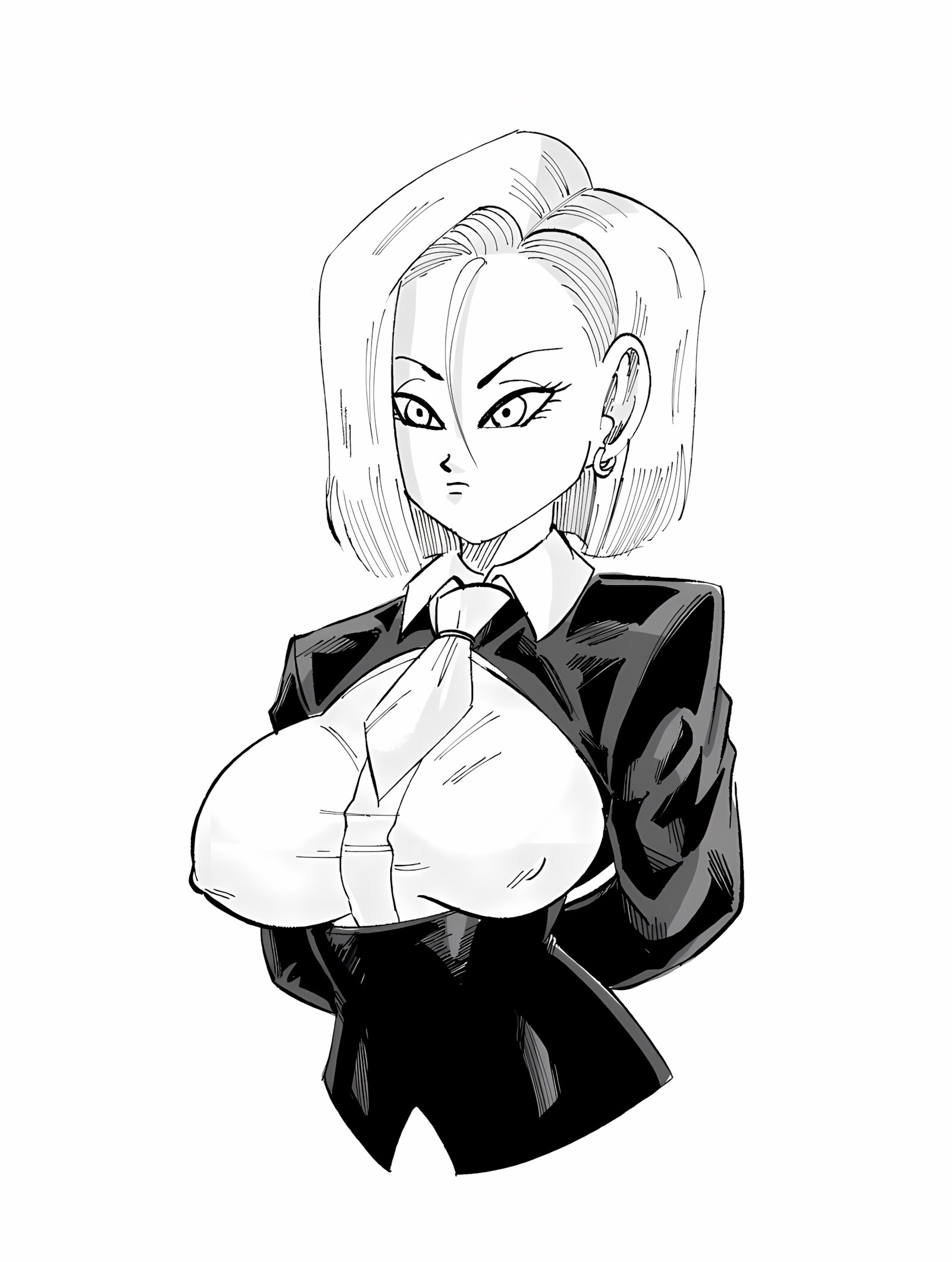 Control Room – Invasion (Dragon Ball Z) [FunsexyDB], Control Room - Invasion (Dragon Ball Z), page 18 of 19