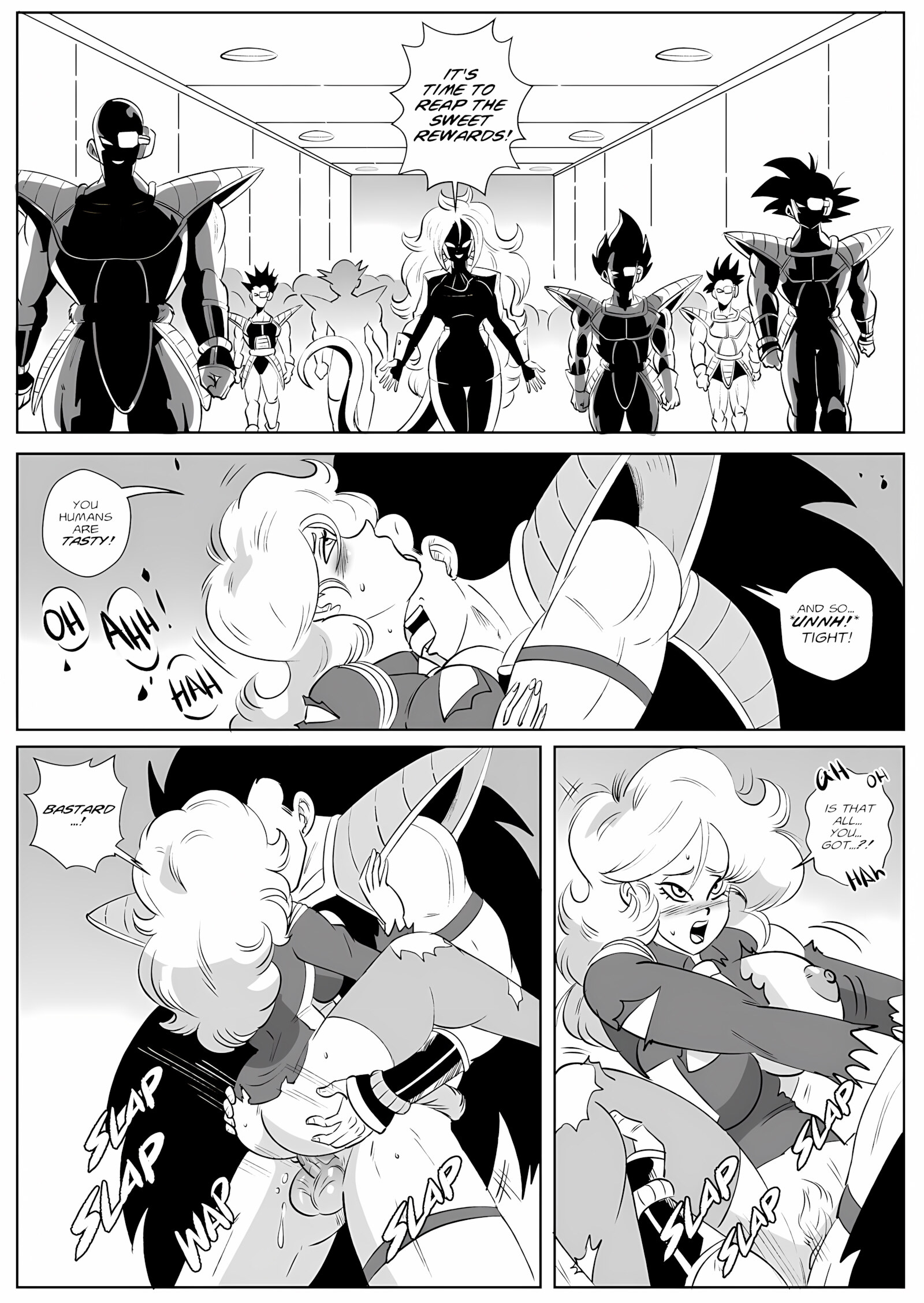 Control Room – Invasion (Dragon Ball Z) [FunsexyDB], Control Room - Invasion (Dragon Ball Z), page 8 of 19