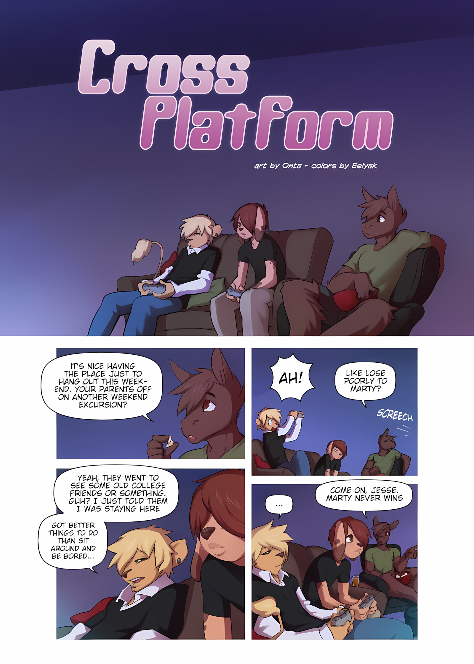 Cross Platform [Doxy], Cross Platform, page 1 of 14