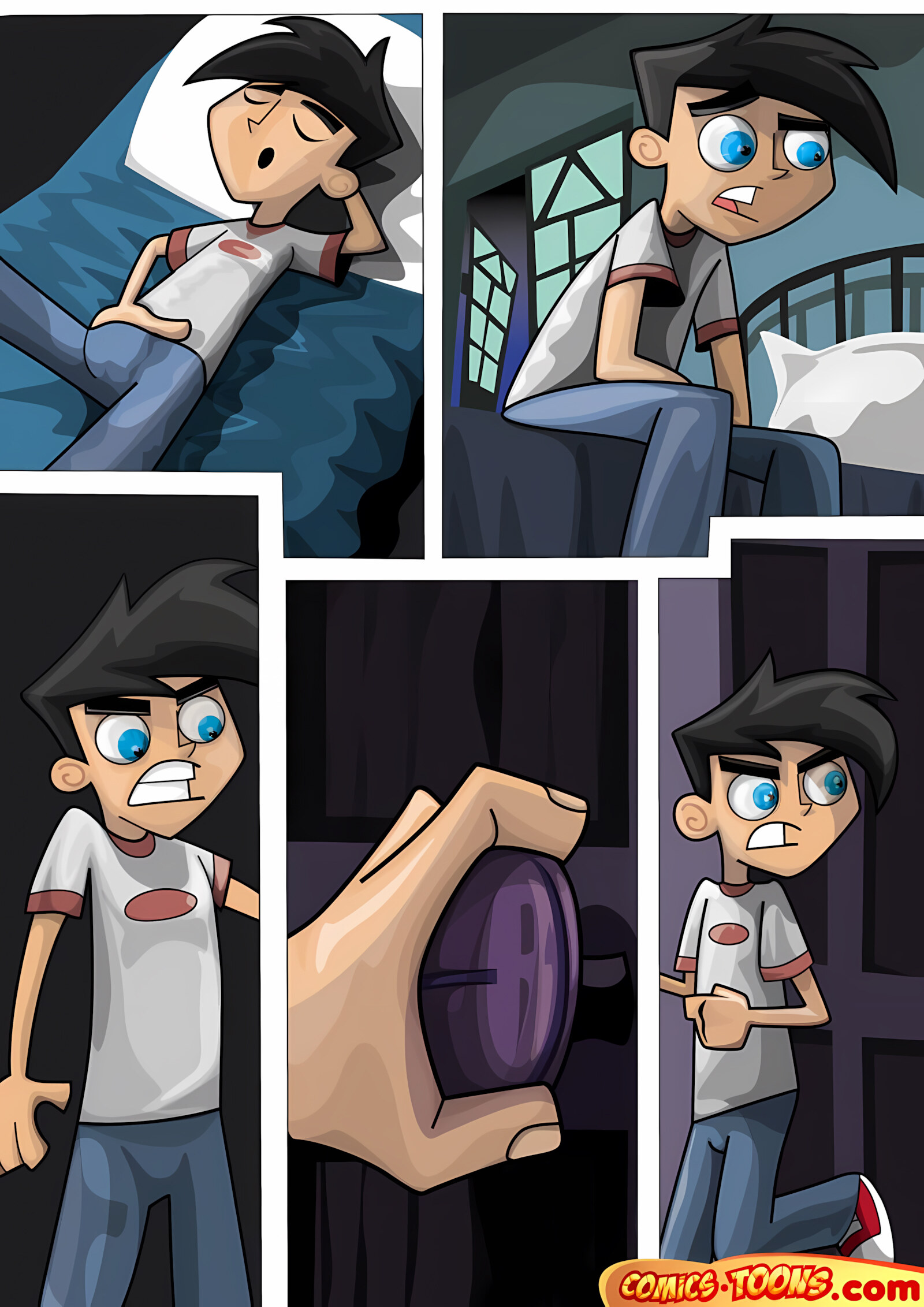 Danny Phantom [Comics-Toons], Danny Phantom, page 1 of 12