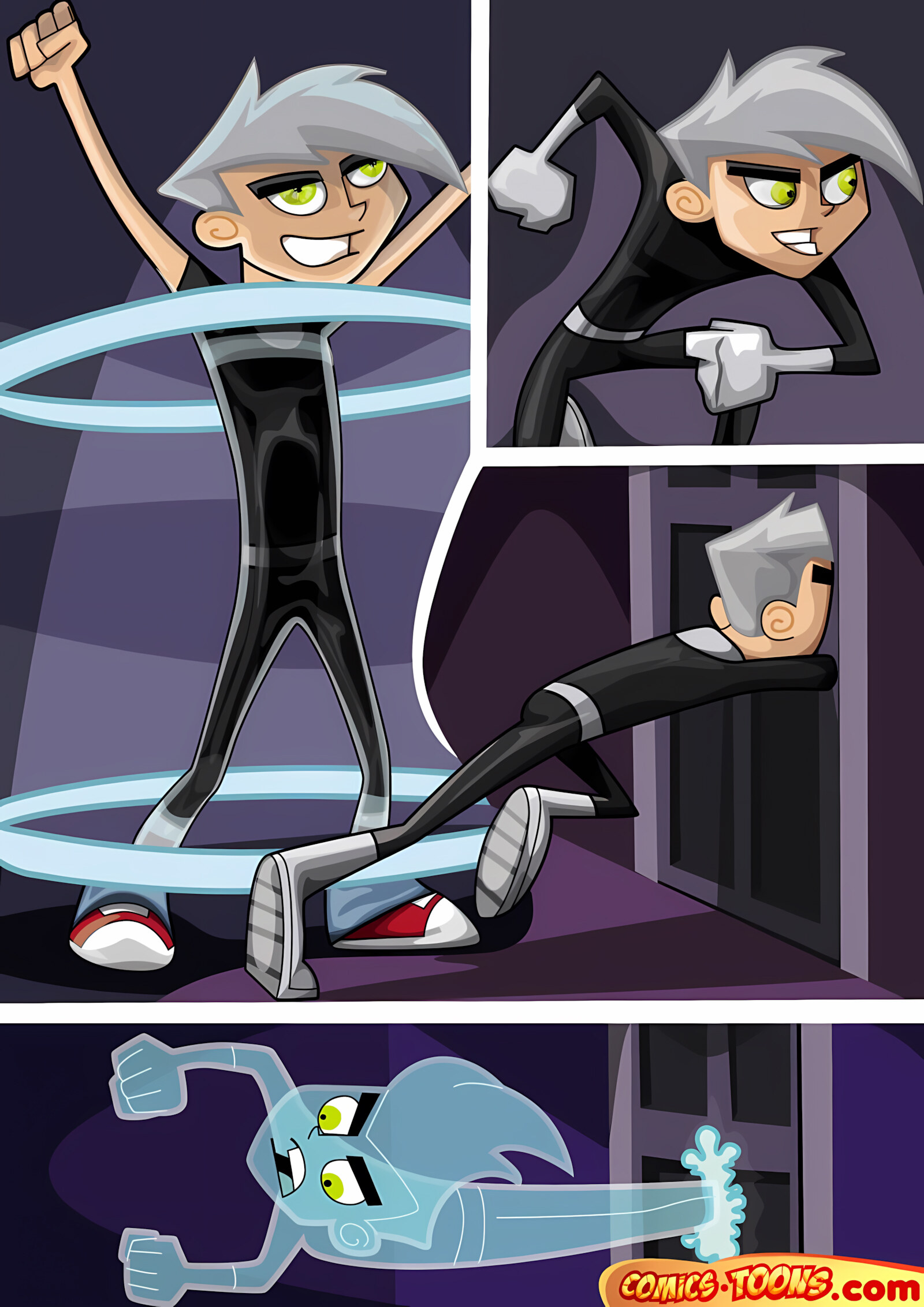 Danny Phantom [Comics-Toons], Danny Phantom, page 2 of 12