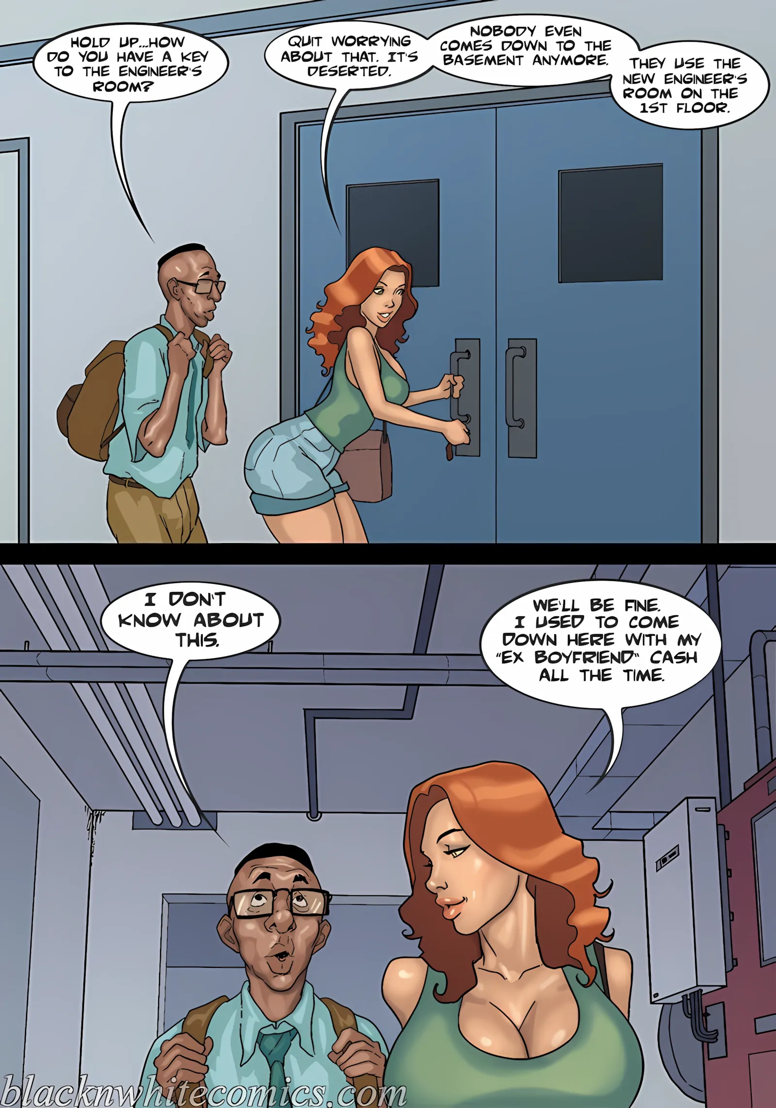 Detention [Yair], 3 . Detention - Part 3 [BlackNWhiteComics], page 11 of 181