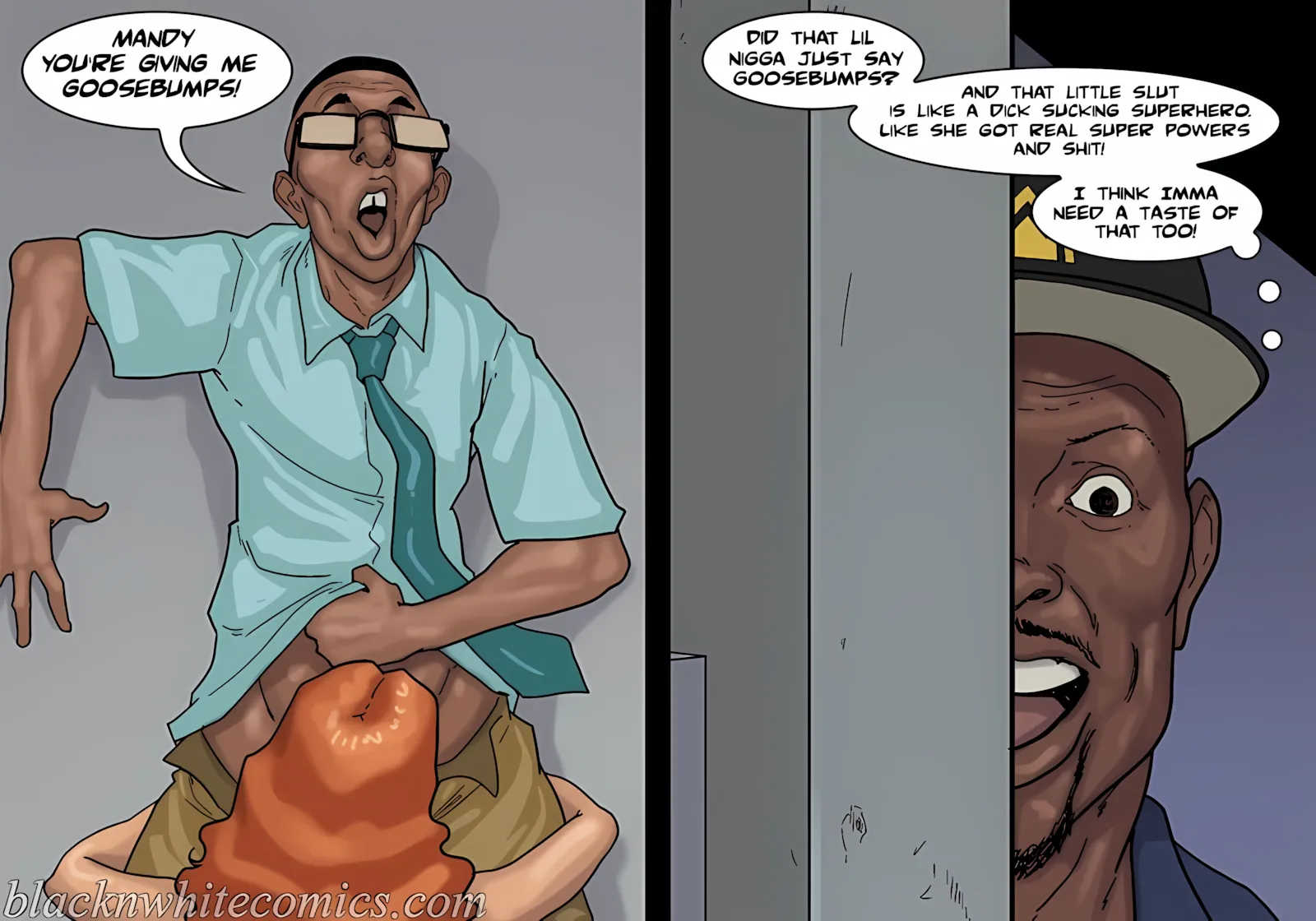 Detention [Yair], 3 . Detention - Part 3 [BlackNWhiteComics], page 17 of 181