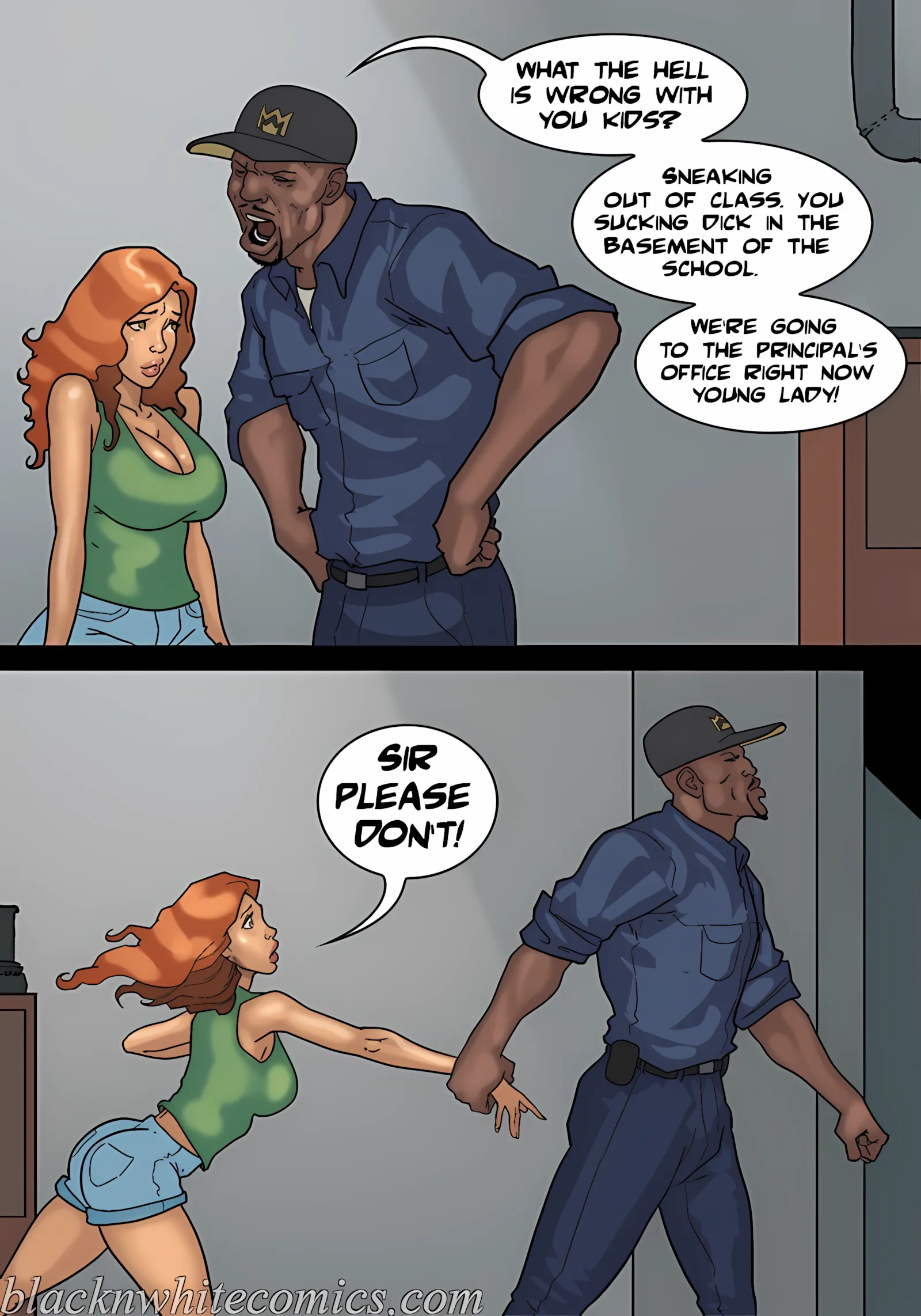 Detention [Yair], 3 . Detention - Part 3 [BlackNWhiteComics], page 25 of 181