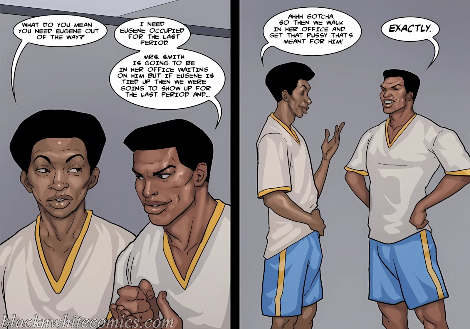 Detention [Yair], 3 . Detention - Part 3 [BlackNWhiteComics], page 48 of 181