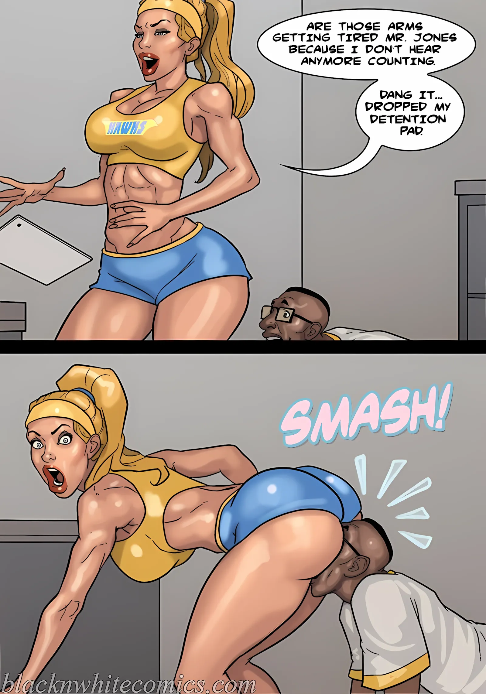Detention [Yair], 3 . Detention - Part 3 [BlackNWhiteComics], page 60 of 181