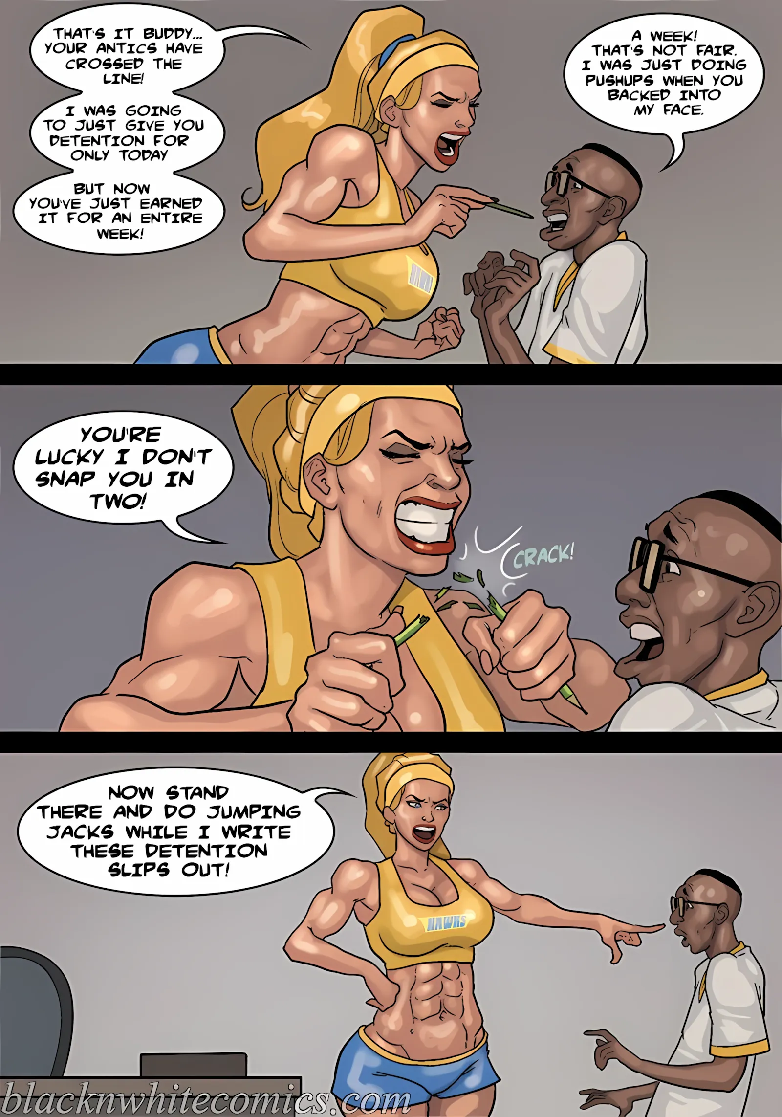Detention [Yair], 3 . Detention - Part 3 [BlackNWhiteComics], page 62 of 181