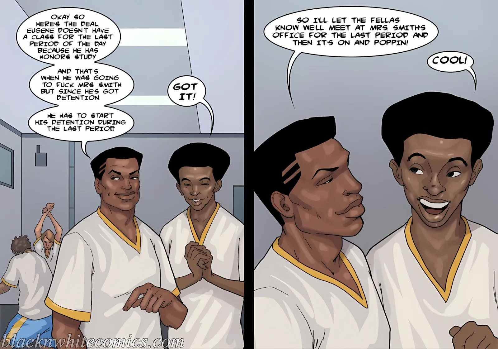 Detention [Yair], 3 . Detention - Part 3 [BlackNWhiteComics], page 98 of 181