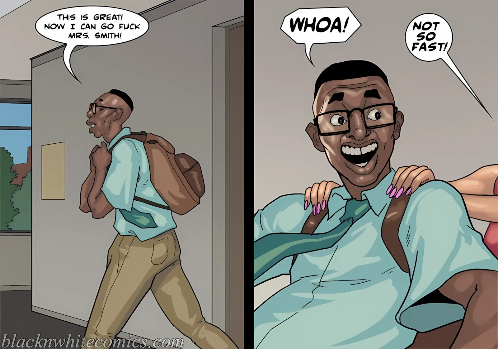 Detention [Yair], 3 . Detention - Part 3 [BlackNWhiteComics], page 100 of 181