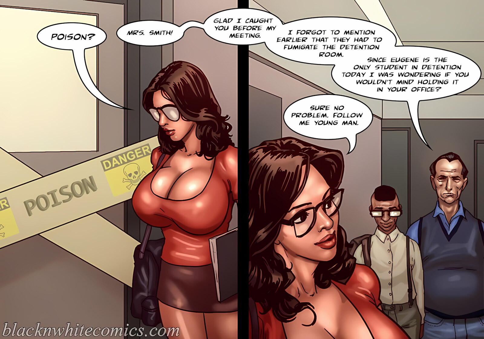 Detention [Yair], 1 . Detention - Part 1 [BlackNWhiteComics], page 25 of 52
