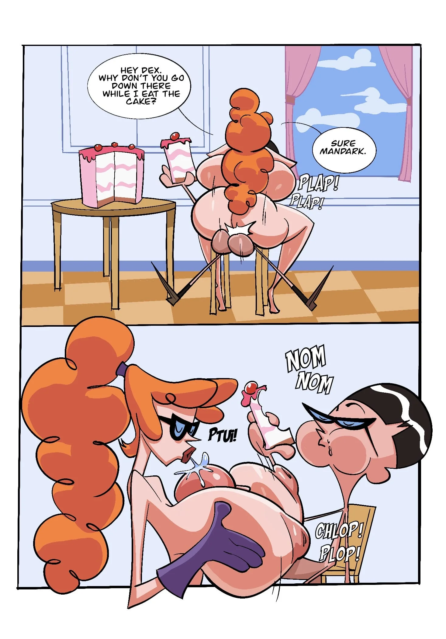 Dex’s Mom (Dexter’s Laboratory), 1 . Dex's Mom - Chapter 1 [John Coffe], page 8 of 10