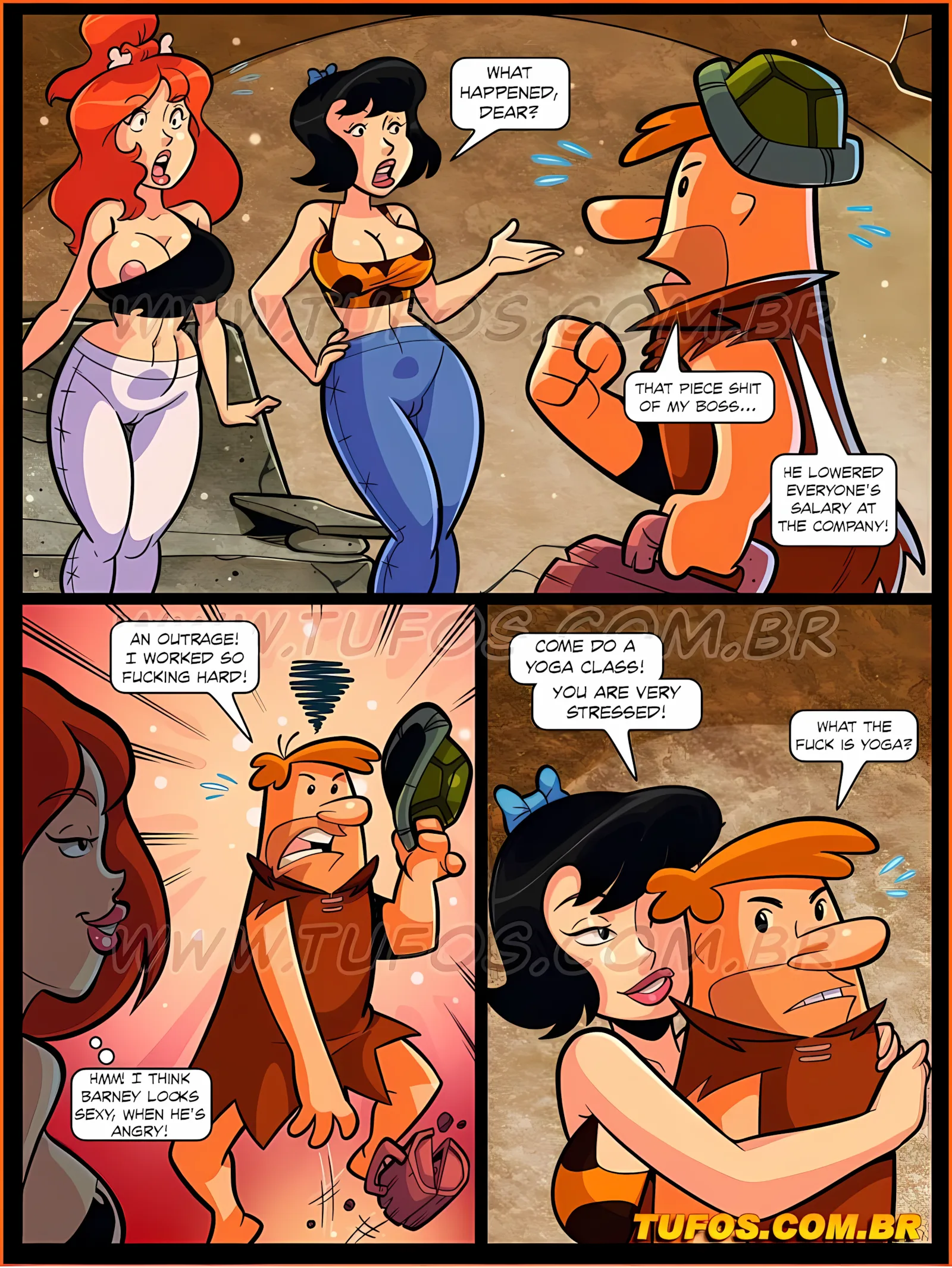 Dinner Wife Swap (The Flintstones) [WC | TF], 10 . The Flintstones - Chapter 10 (The Flintstones) [WC - TF], page 4 of 15