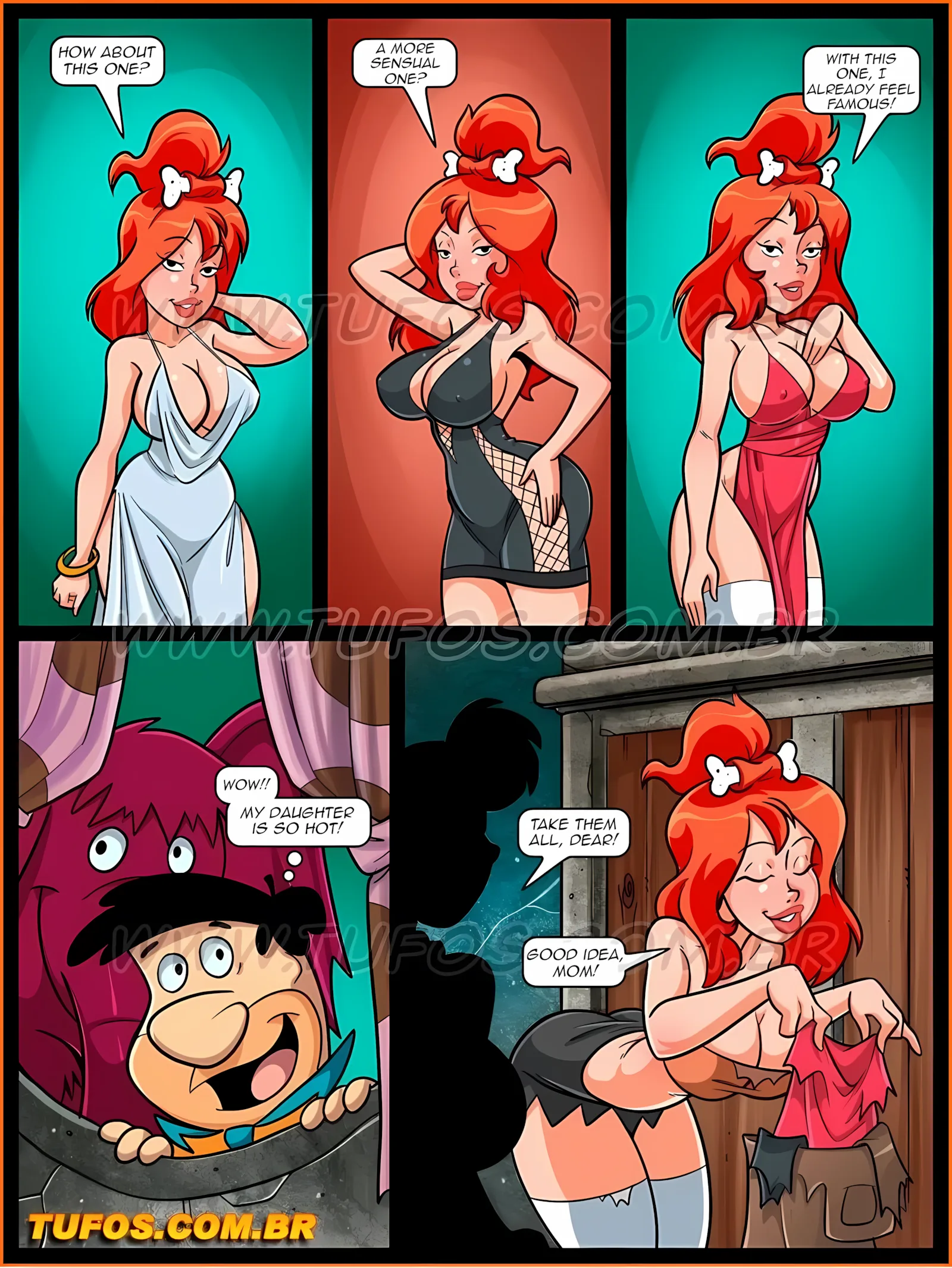 Dinner Wife Swap (The Flintstones) [WC | TF], 7 . The Flintstones - Chapter 7 (The Flintstones) [WC - TF], page 3 of 15