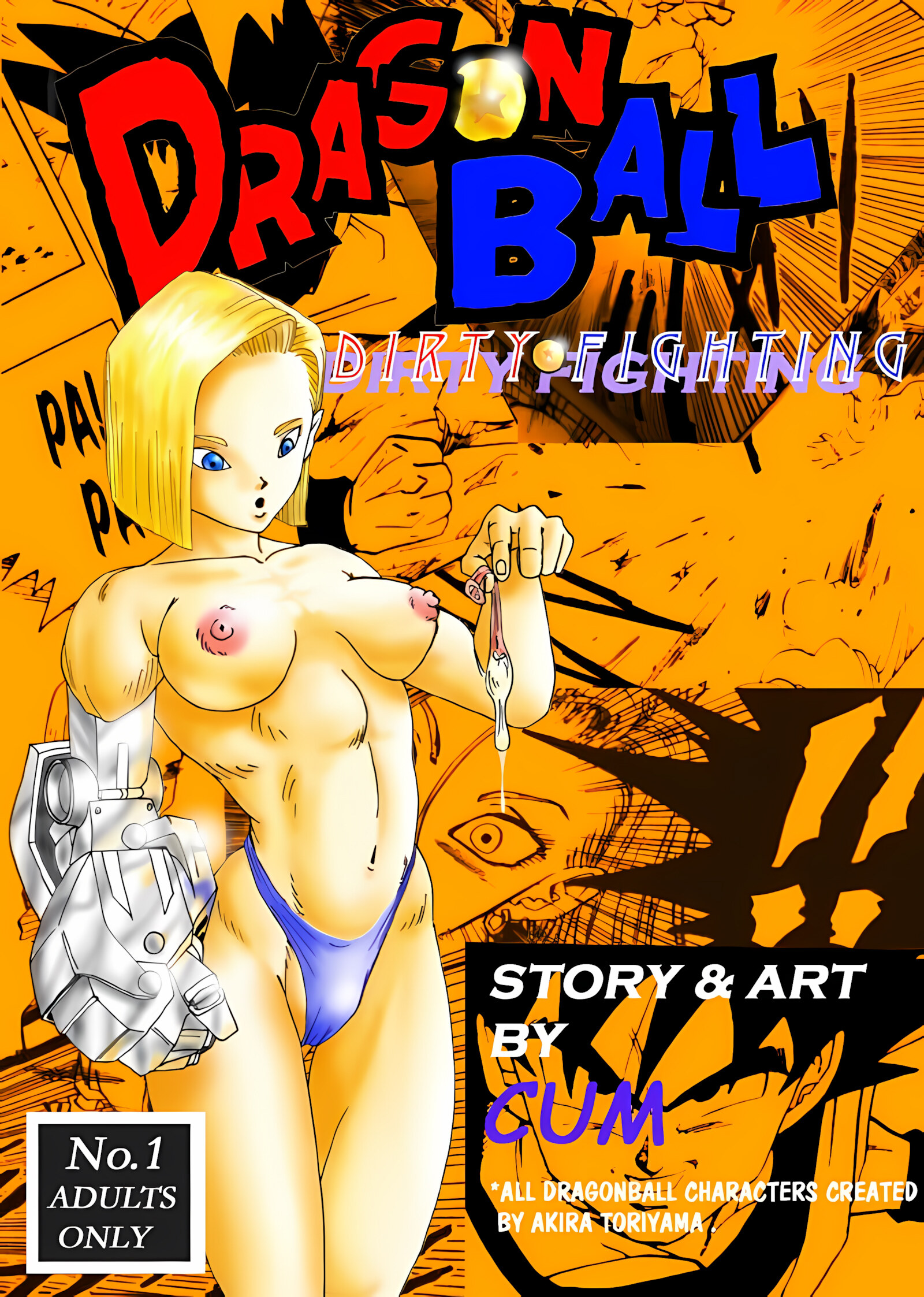 Dirty Fighting (Dragon Ball Z) [CUM], Dirty Fighting (Dragon Ball Z), page 1 of 19