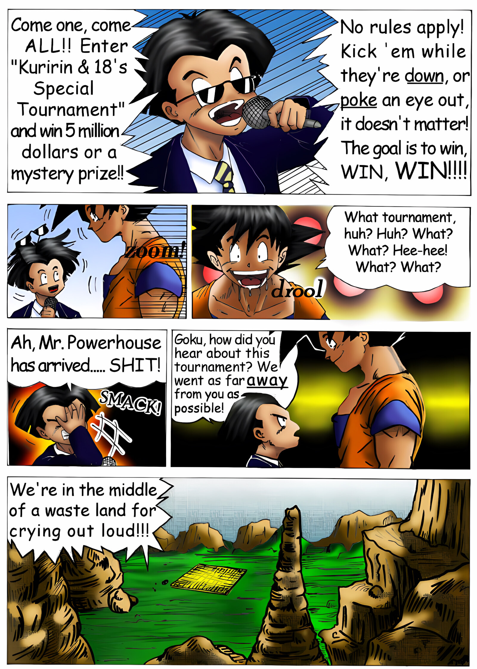 Dirty Fighting (Dragon Ball Z) [CUM], Dirty Fighting (Dragon Ball Z), page 2 of 19