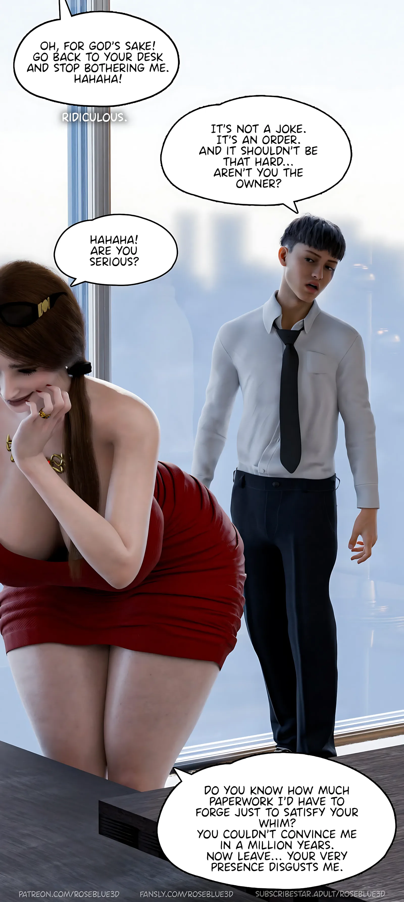 Dismissed [Rose Blue 3D], 3 . Dismissed - Ch.3, page 8 of 95