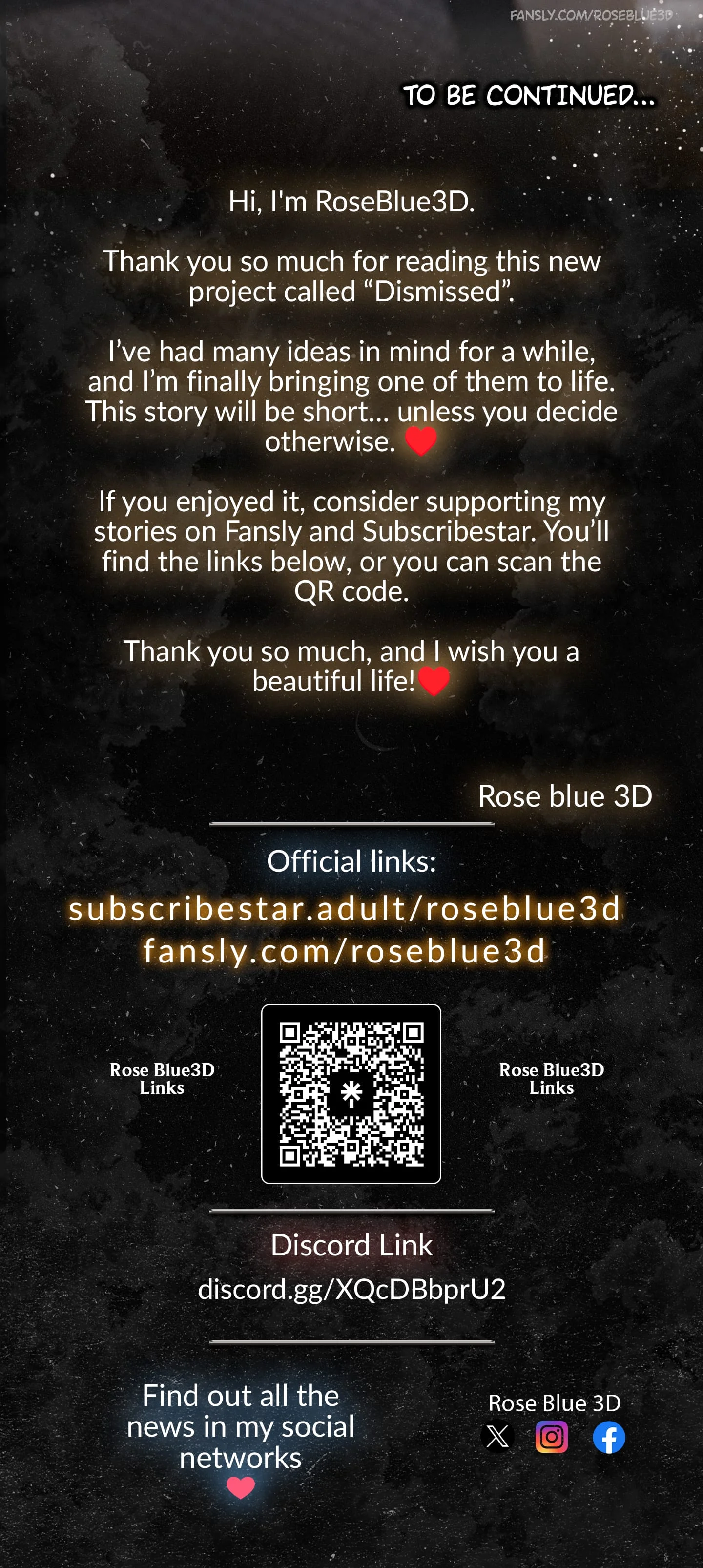 Dismissed [Rose Blue 3D], 1 . Dismissed - Ch.1, page 110 of 110