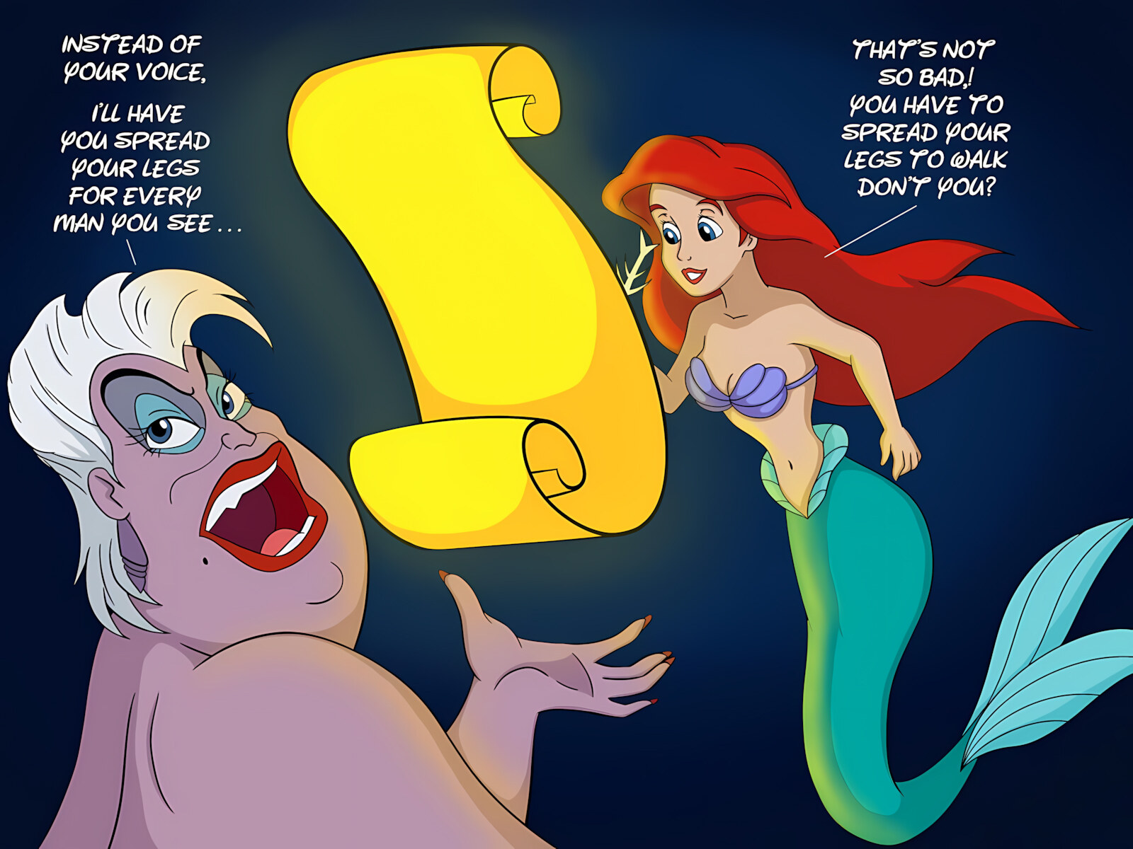 Disney Princess Lewd Ending [HyoReiSan], Disney Princess Lewd Ending, page 9 of 40