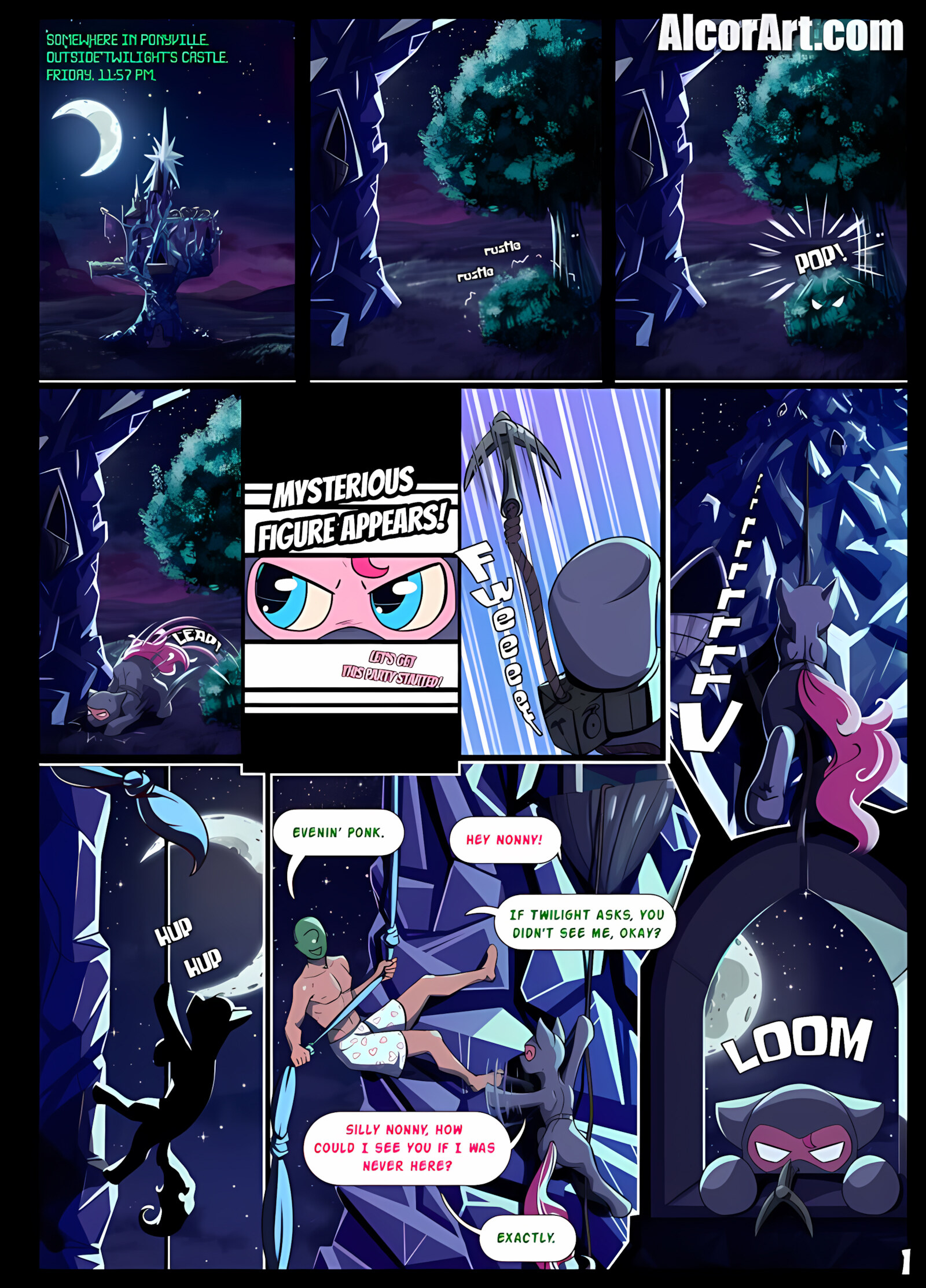 Double Trouble (My Little Pony Friendship Is Magic) [Alcor], Double Trouble (My Little Pony Friendship Is Magic), page 1 of 17