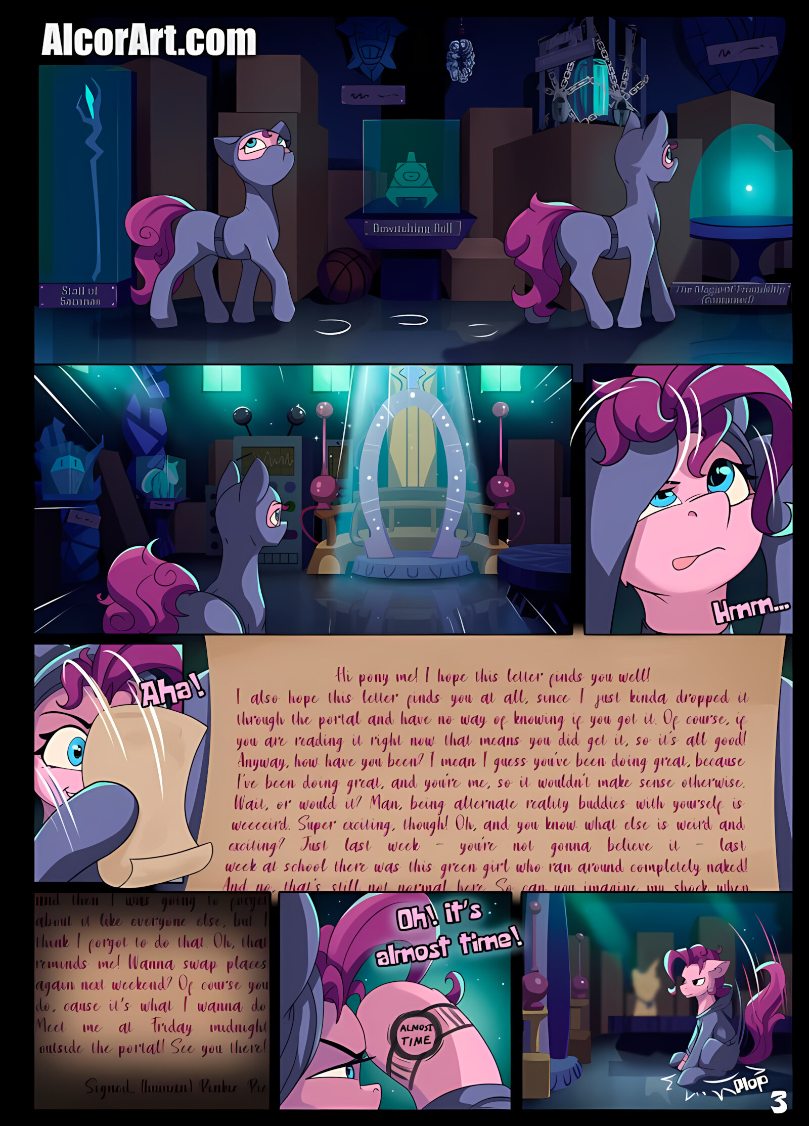Double Trouble (My Little Pony Friendship Is Magic) [Alcor], Double Trouble (My Little Pony Friendship Is Magic), page 3 of 17