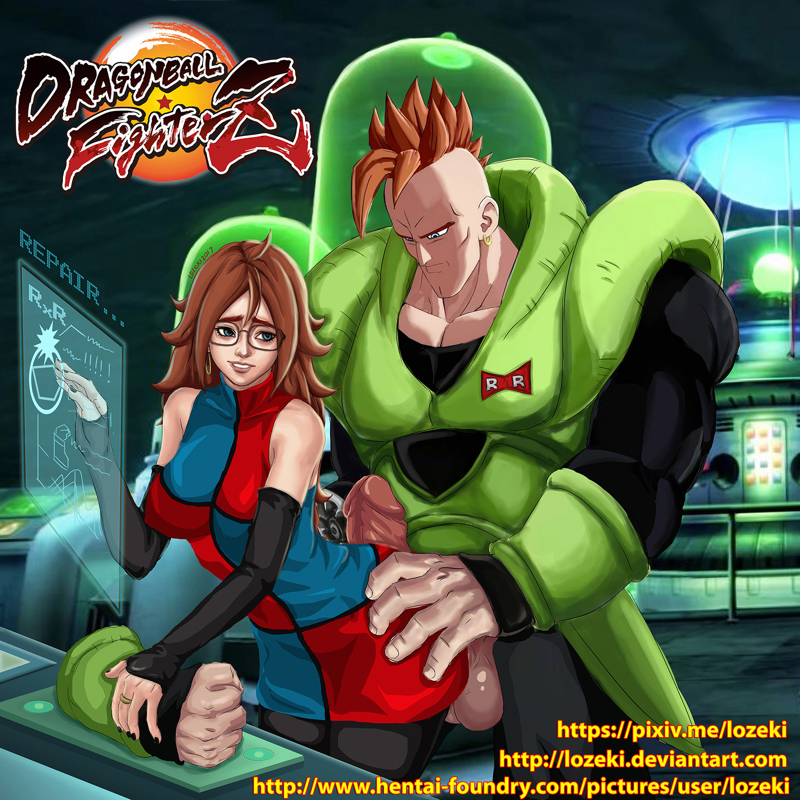 Dragon Ball Figher Z – Android 21 and Android 16 [Lozeki], Dragon Ball Figher Z - Android 21 and Android 16, page 3 of 13