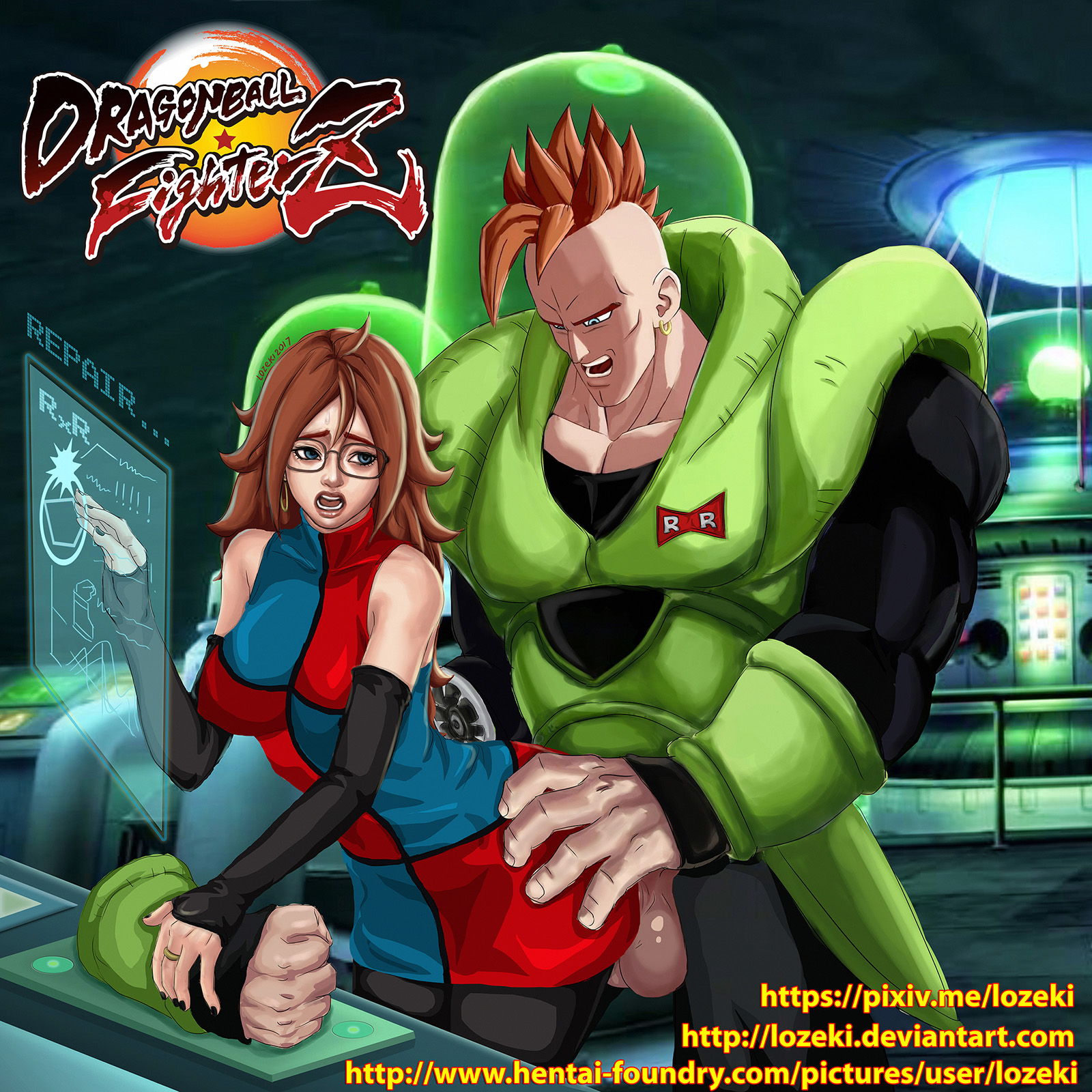 Dragon Ball Figher Z – Android 21 and Android 16 [Lozeki], Dragon Ball Figher Z - Android 21 and Android 16, page 4 of 13