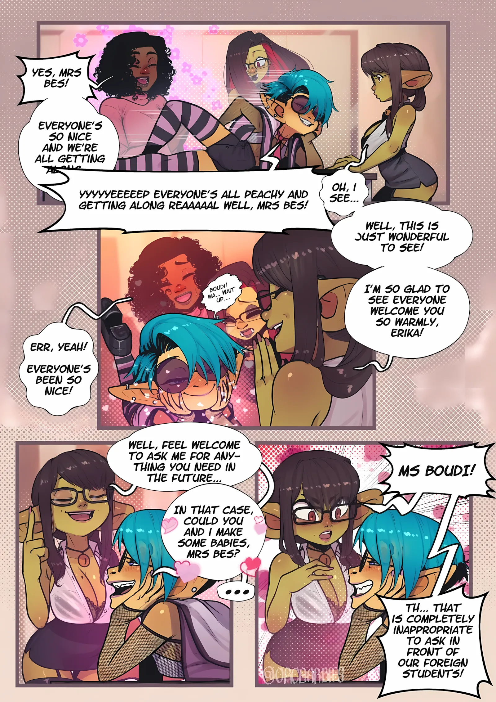 Erika’s First Week [OrcBarbies], 1. Erika's First Week, page 24 of 24