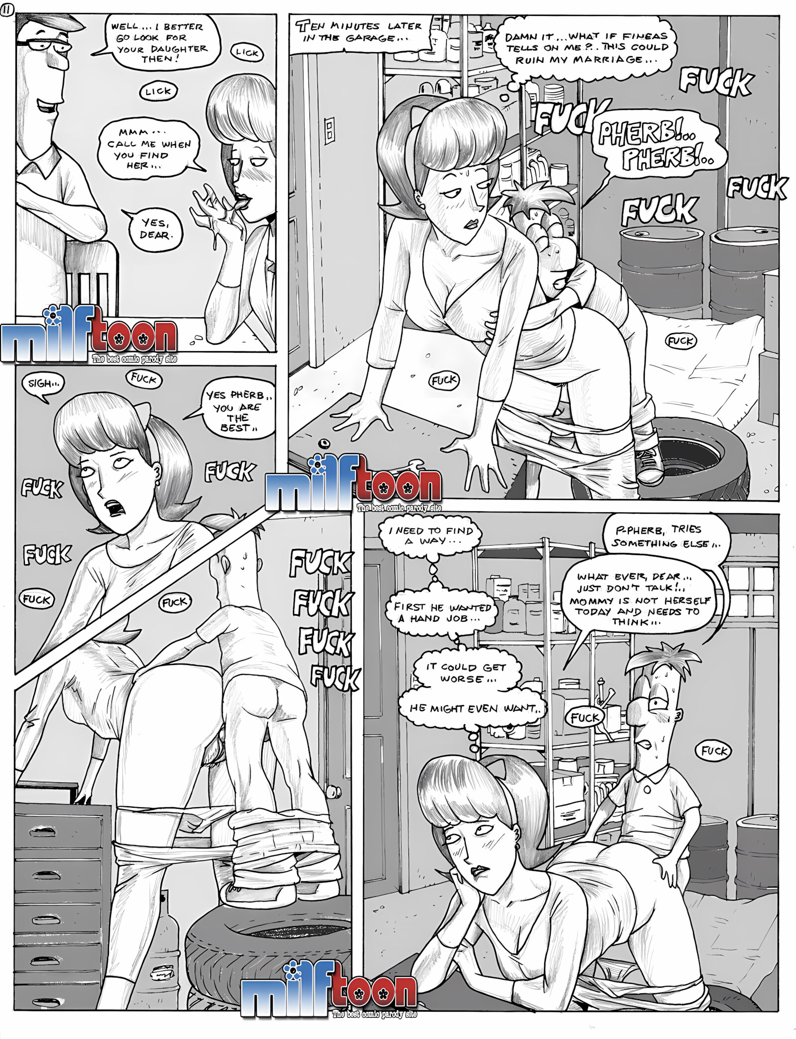 Fineas and Ferb [Milftoon], Fineas and Ferb, page 11 of 16