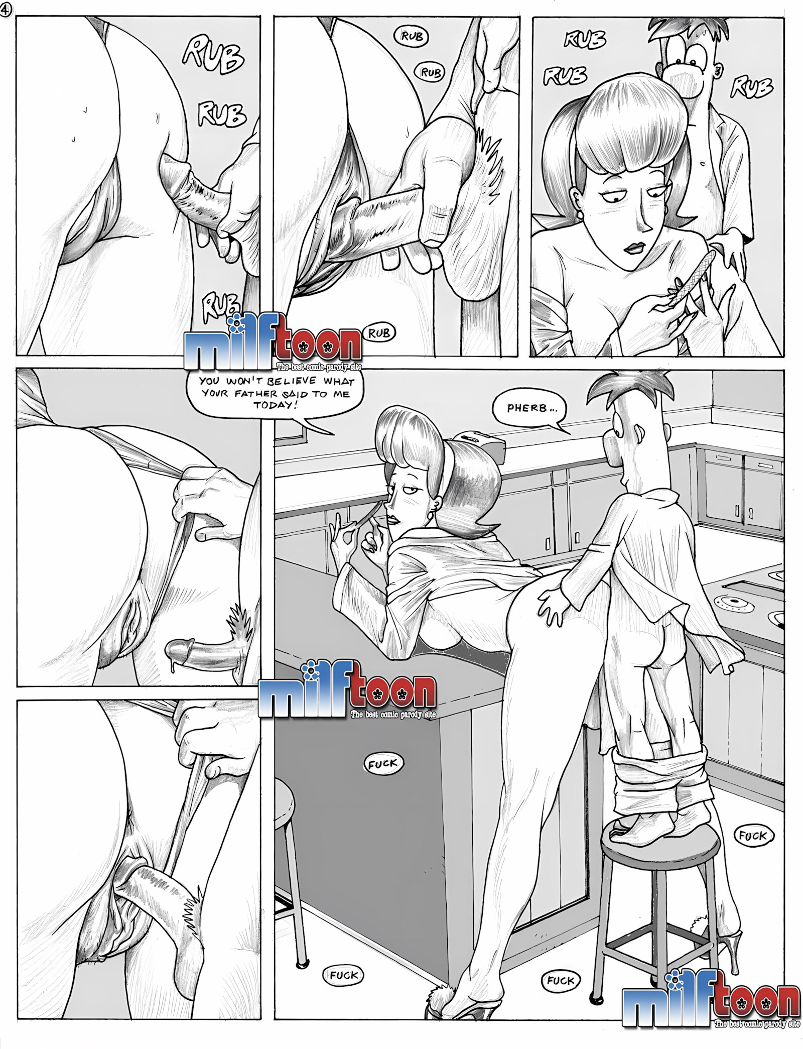 Fineas and Ferb [Milftoon], Fineas and Ferb, page 4 of 16